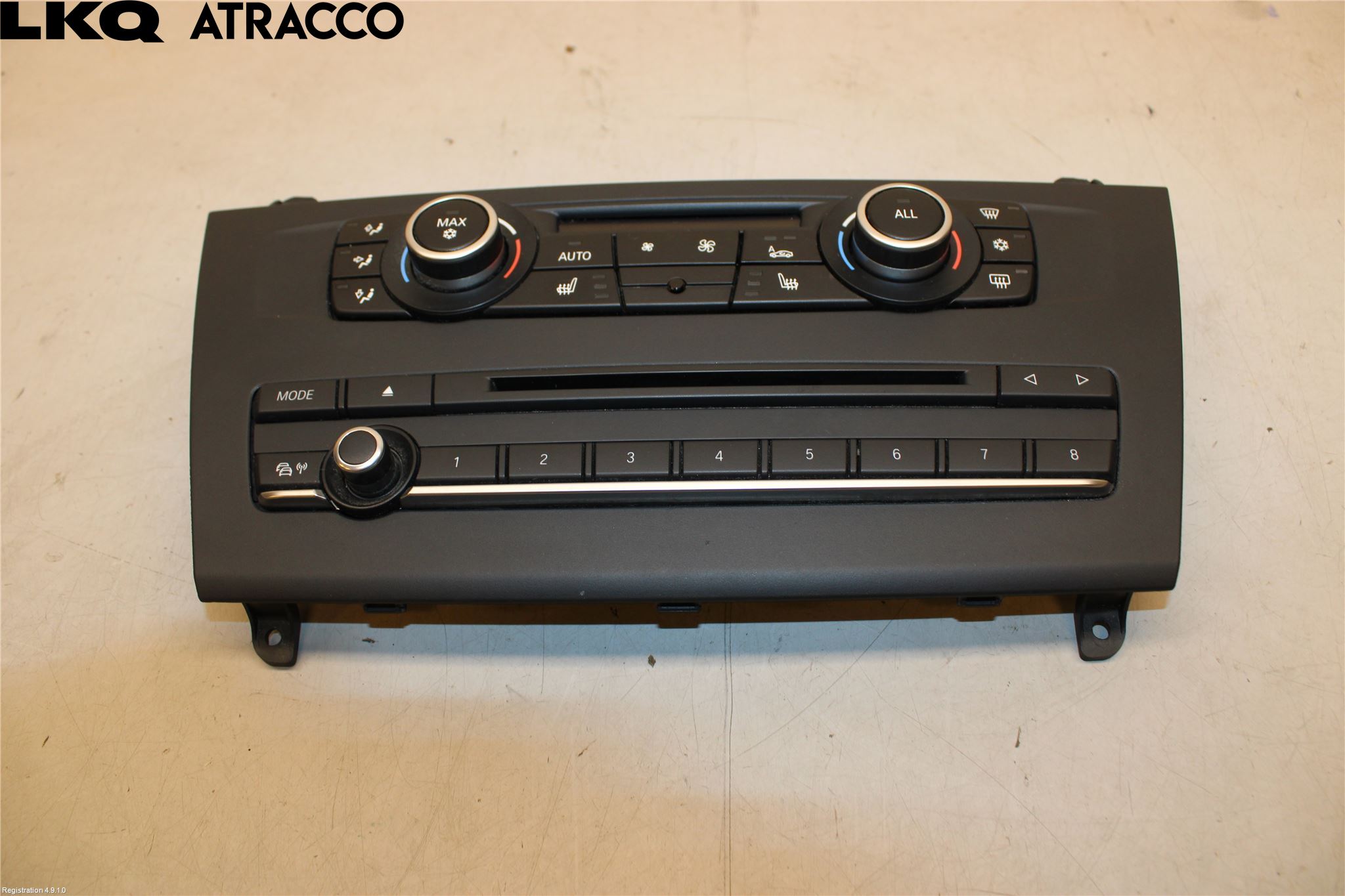 BMW X3 F25 10-17 Varme Ac Betjening-Display