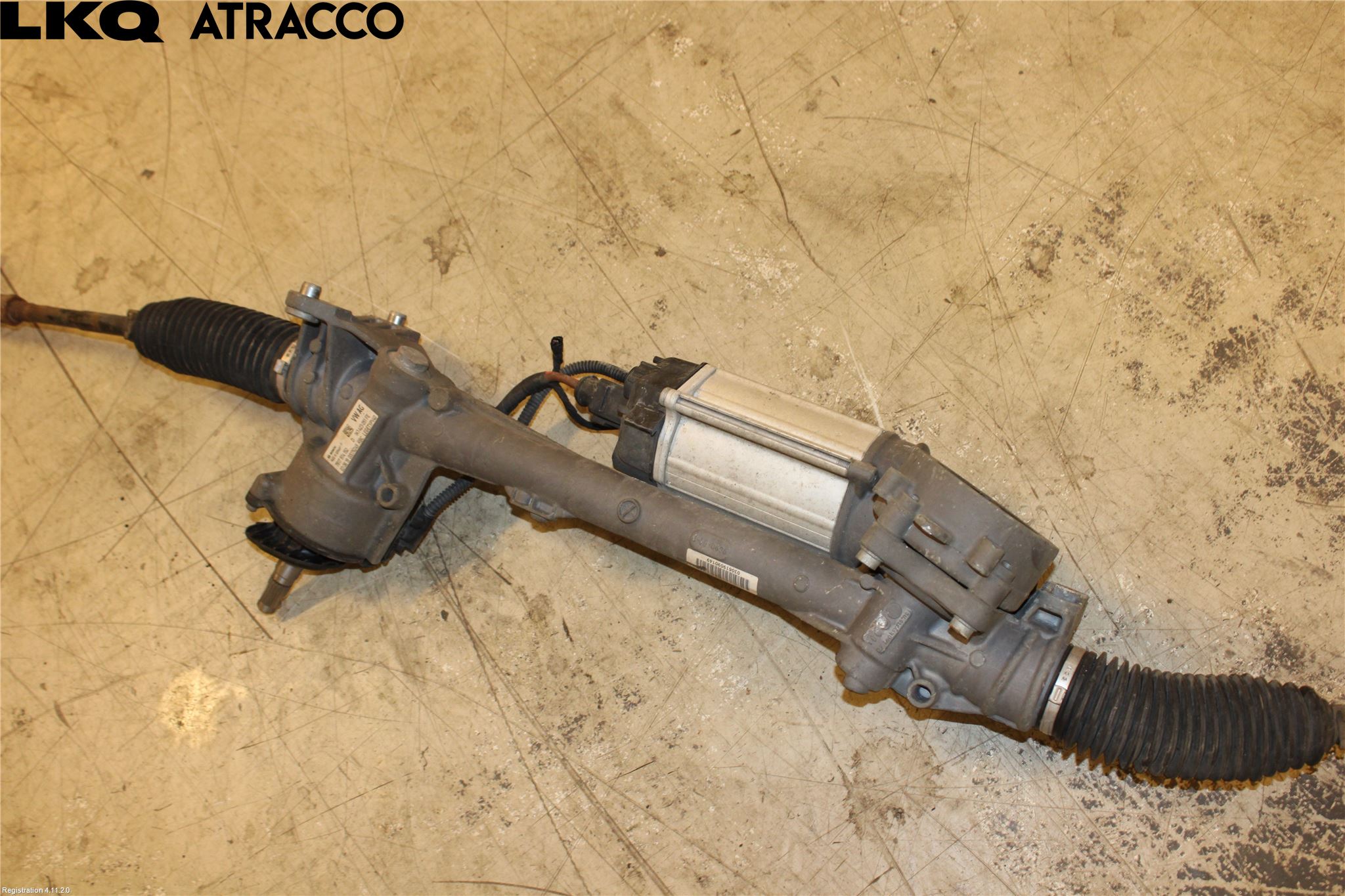 Volkswagen VW CADDY 11-15 Servo Snekke - Tannstang