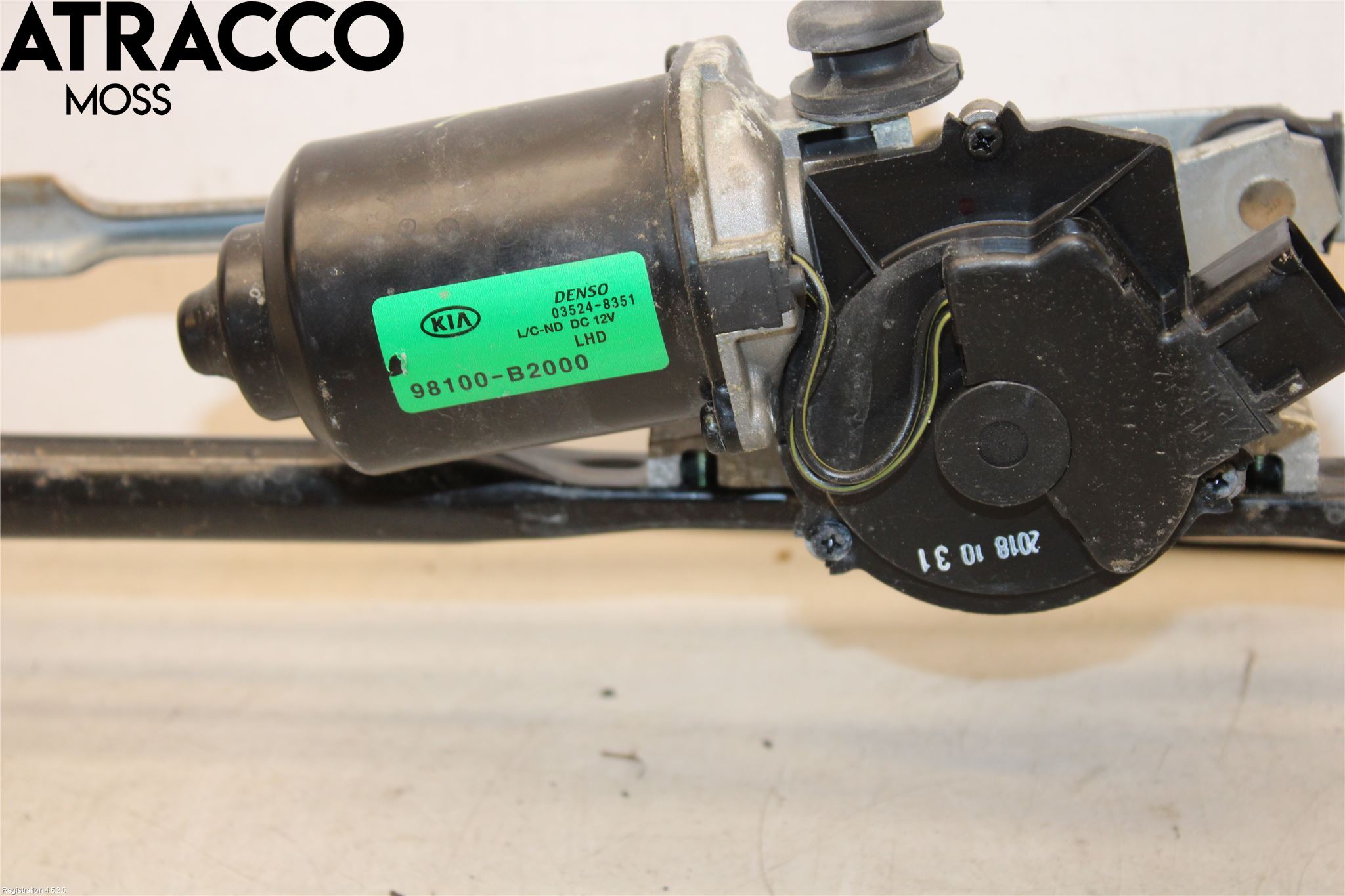 Kia SOUL 09- Viskermotor Frontrute