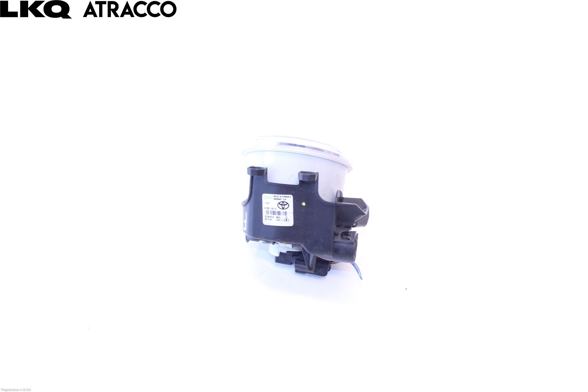 Toyota YARIS XP130 15-20 Frontlykt-Kurve-Tåkelys