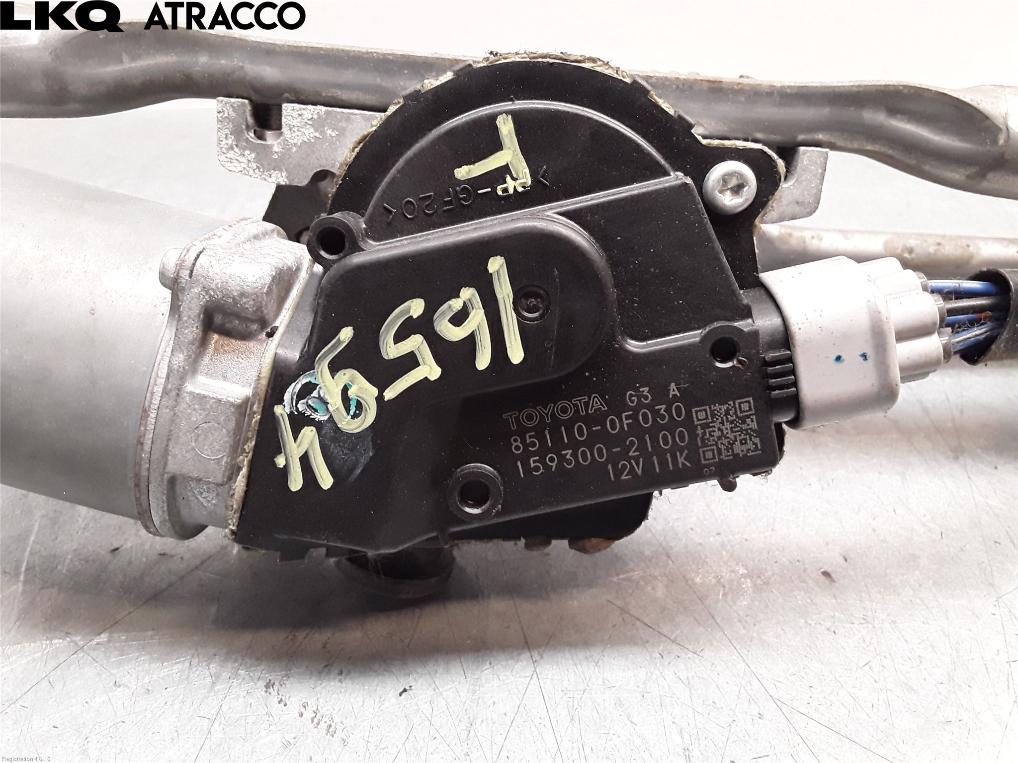 Toyota VERSO 09-18 Viskermotor Frontrute