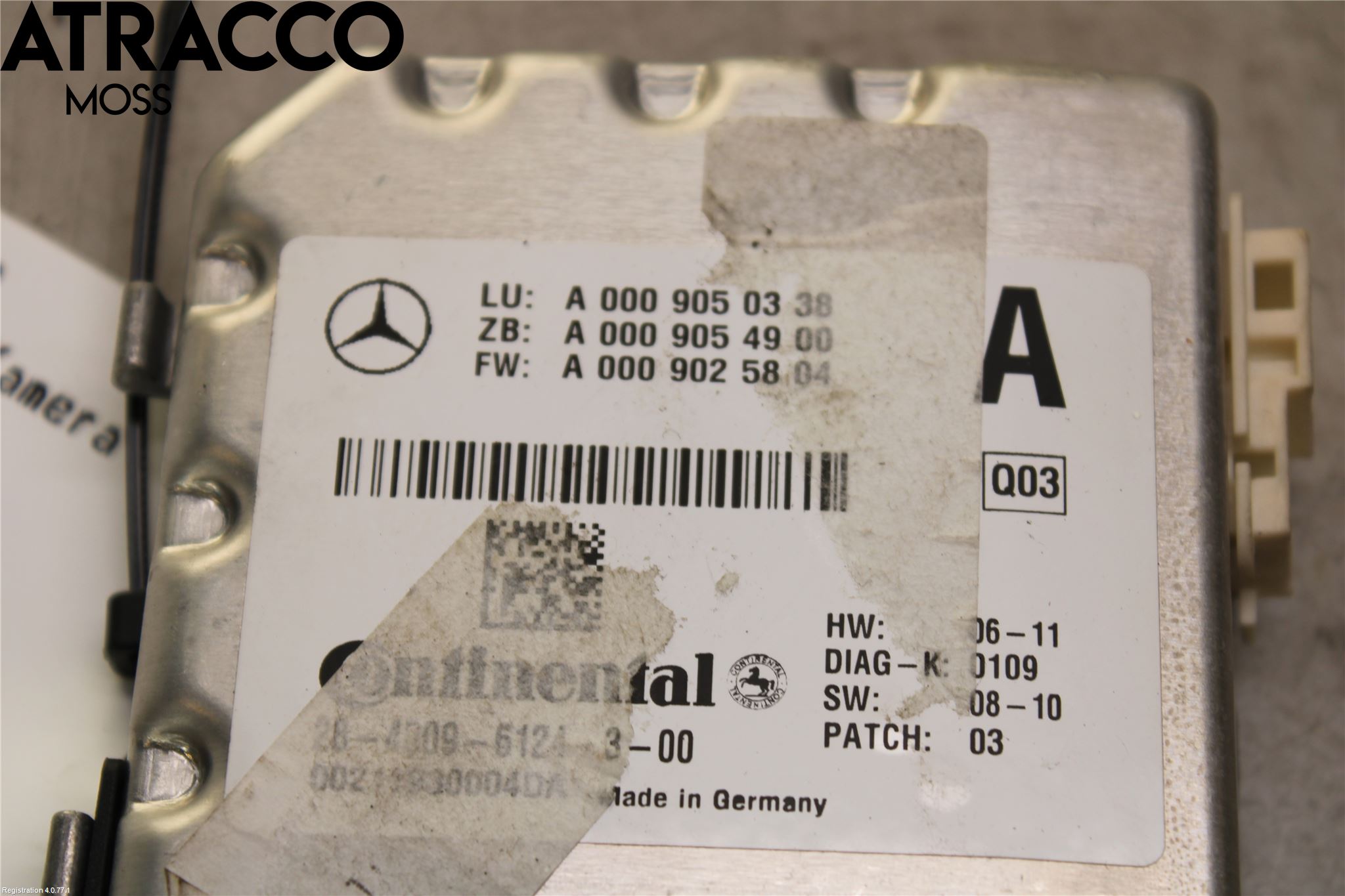 Mercedes-Benz MB E-KLASS (W212) 09-16 Parkeringshjelp Kamera