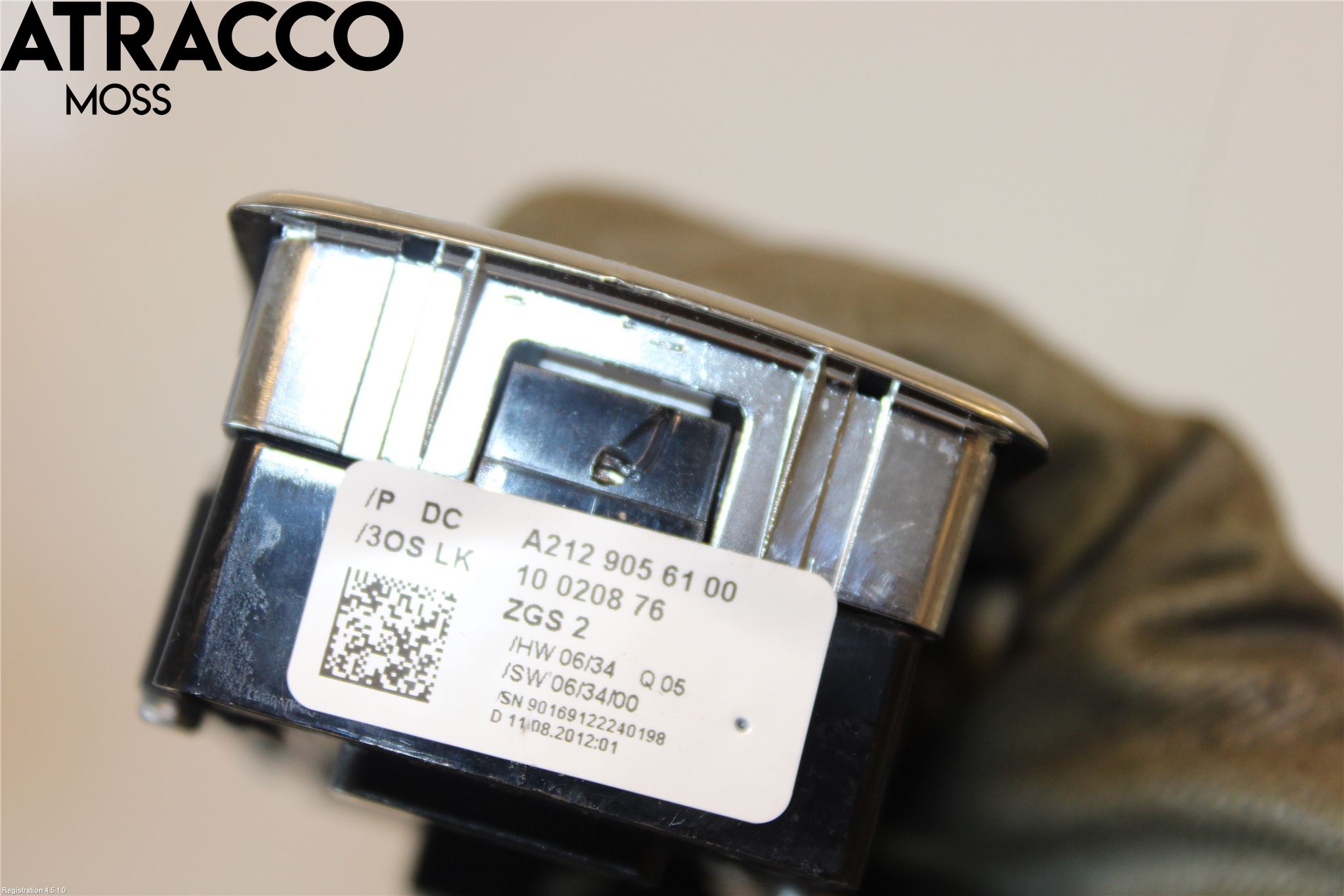 Mercedes-Benz MB E-KLASS (W212) 09-16 Bryter Vindusheis