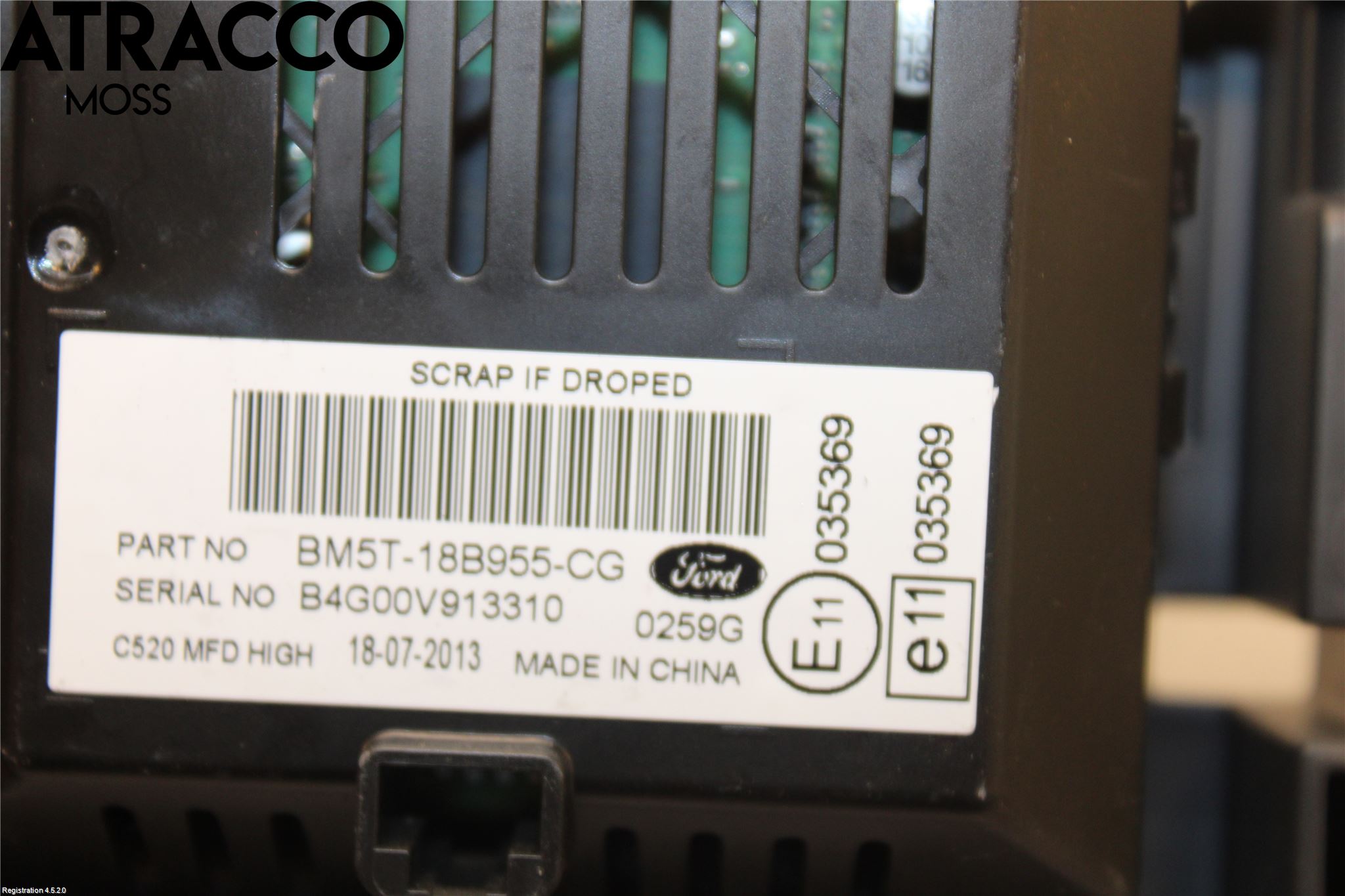 Ford FOCUS 11-14 Instr Skjerm Dvd-Gps-Ac-Tlf