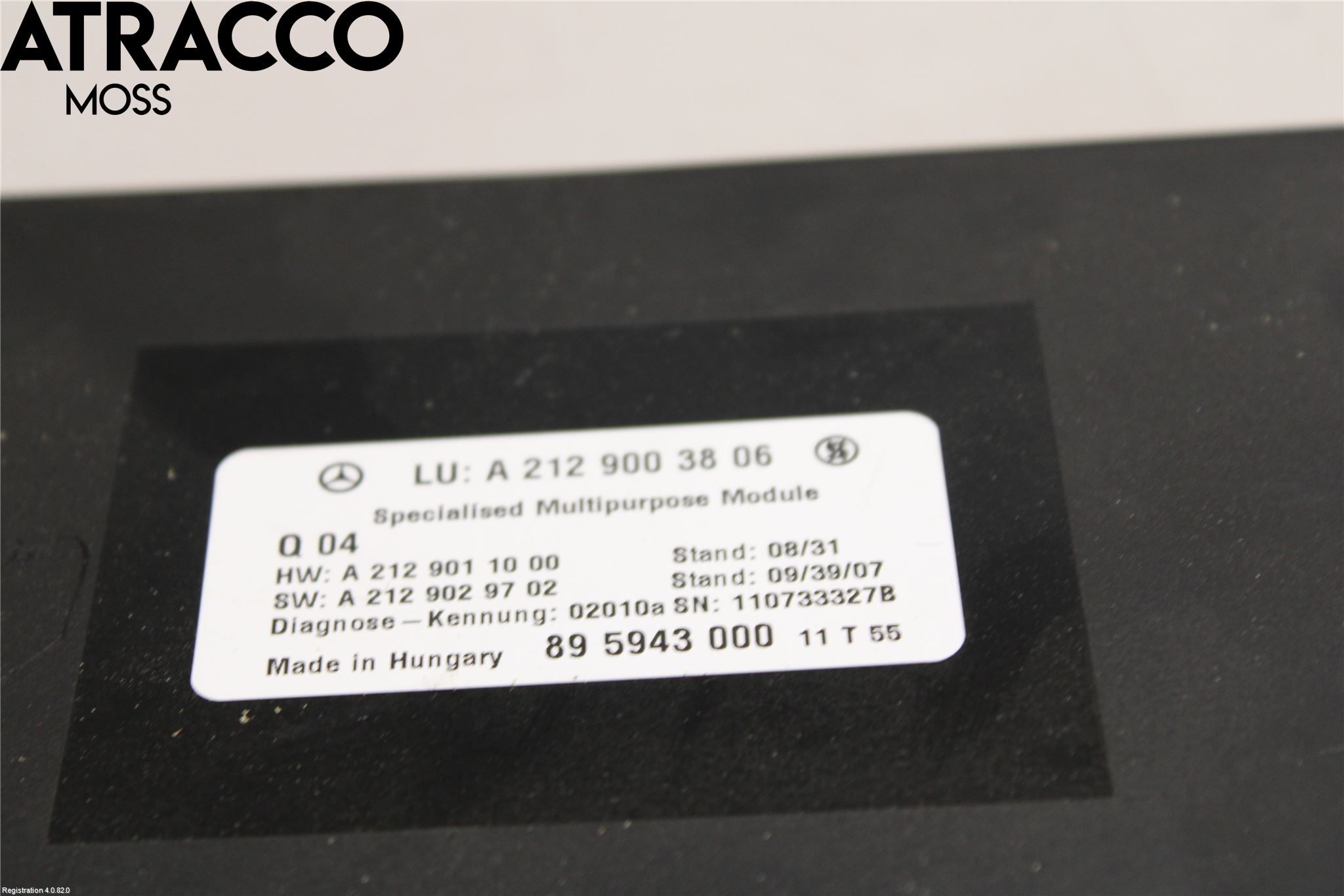 Mercedes-Benz MB E-KLASS (W212) 09-16 Styreenhet Klima