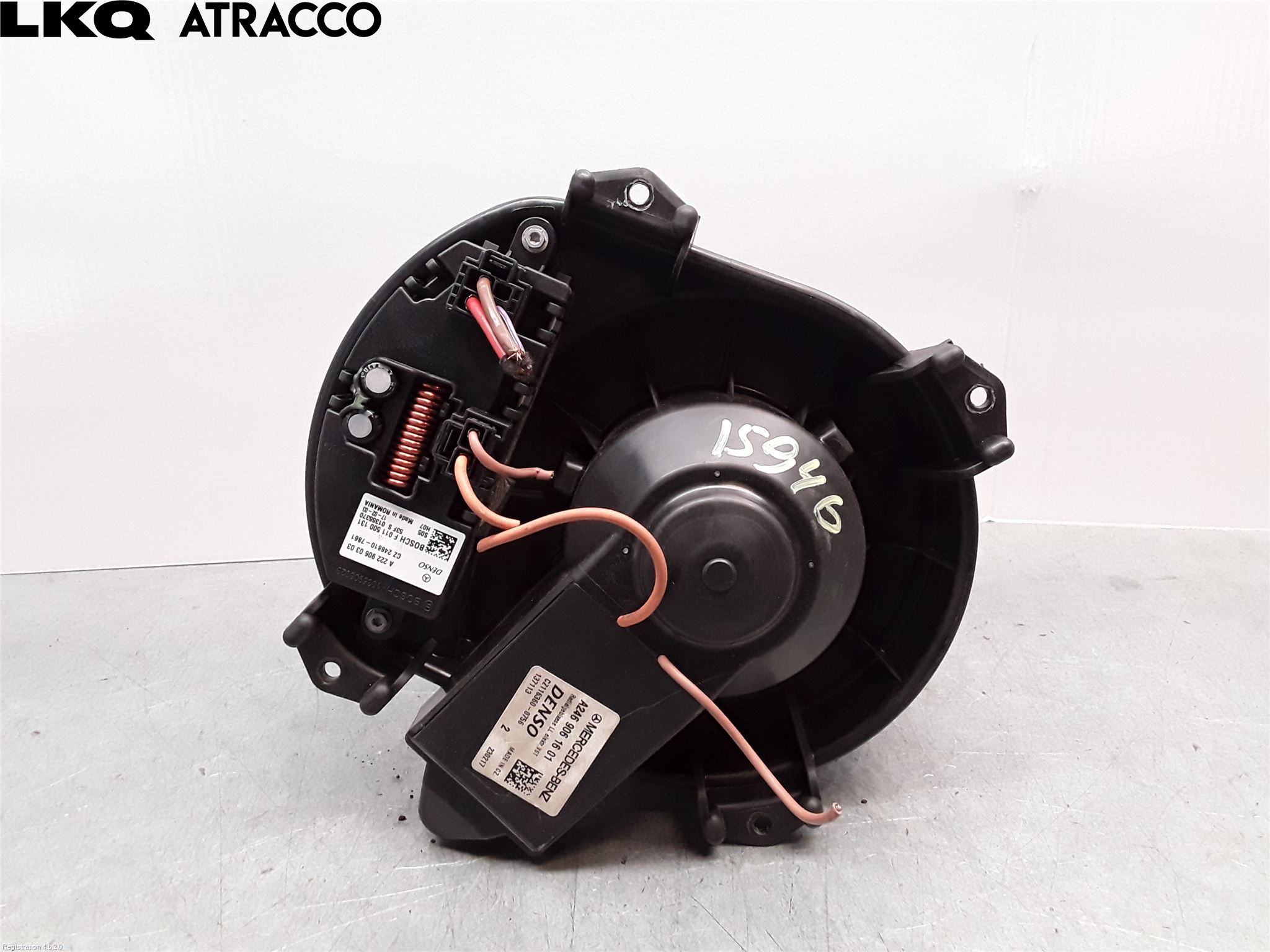 Mercedes-Benz MB B-KLASS (W246/W242) 12-19 Varmeapparat Viftemotor