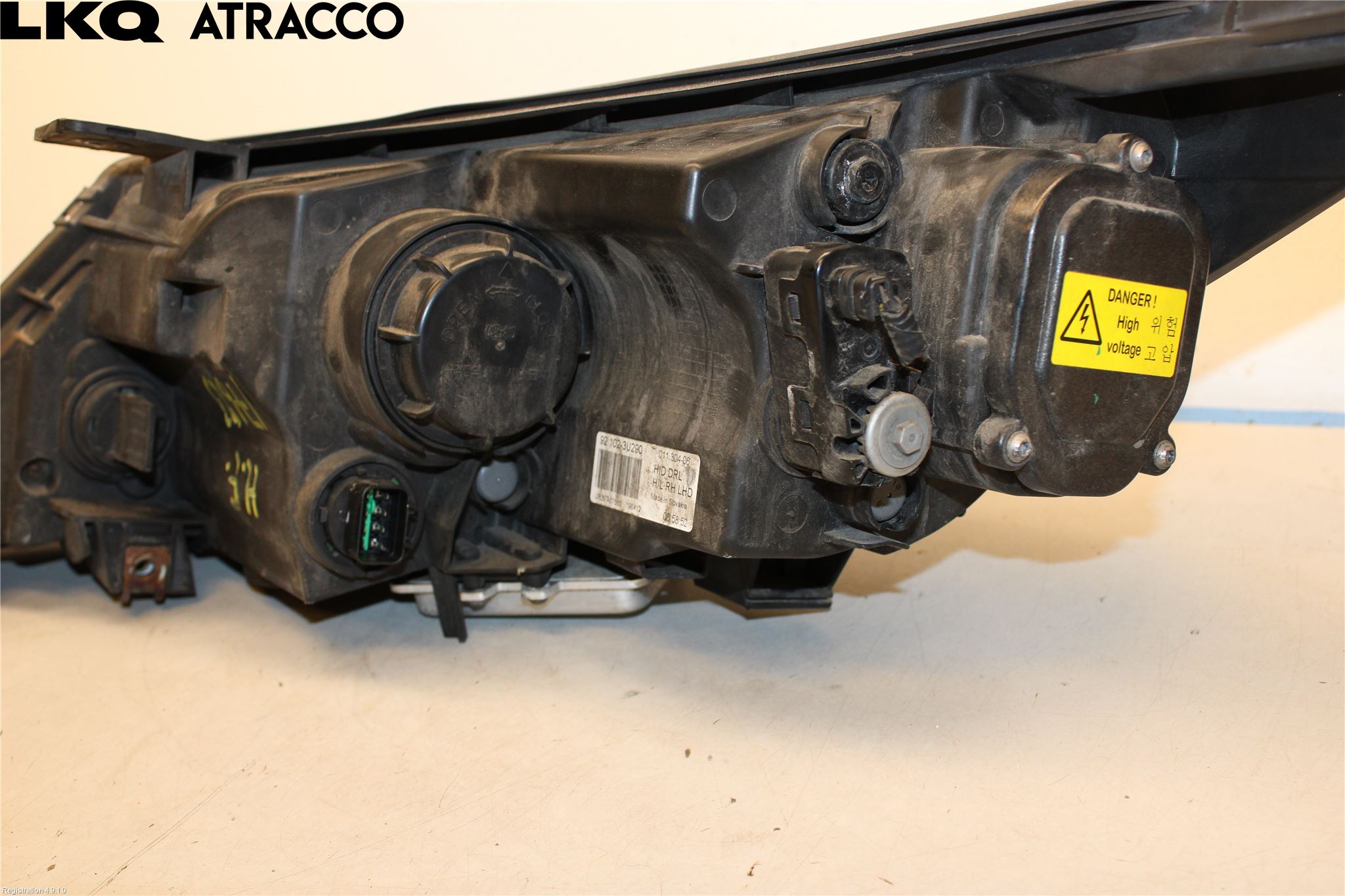 Kia SPORTAGE (SL) 11-15 Frontlykt Høyre