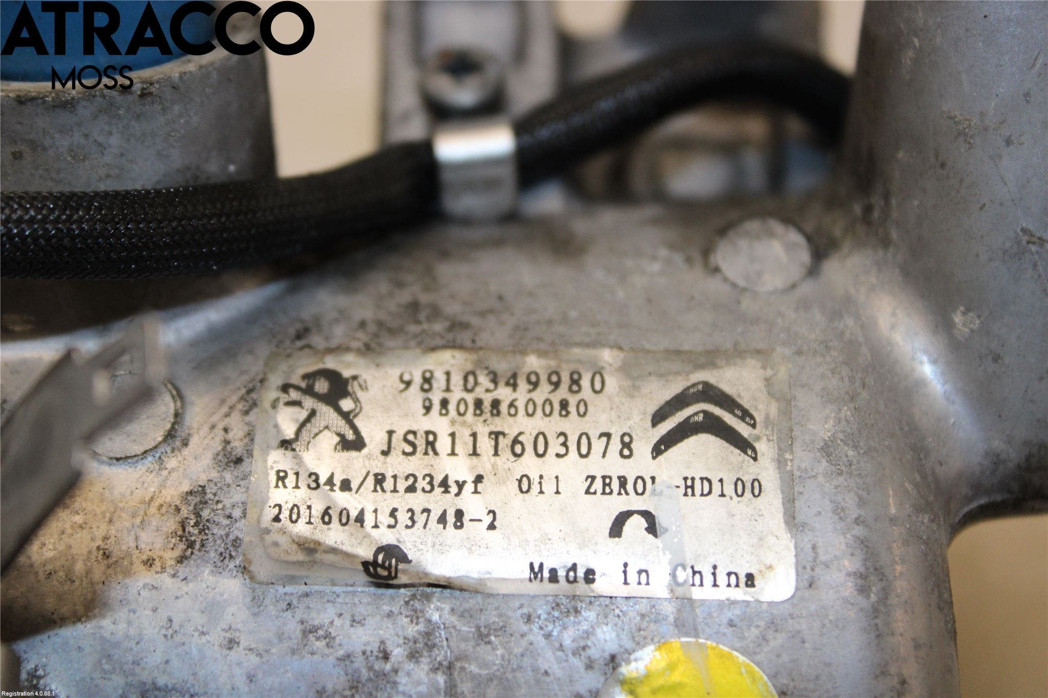 Toyota PROACE II 16- Varme Ac Kompressor