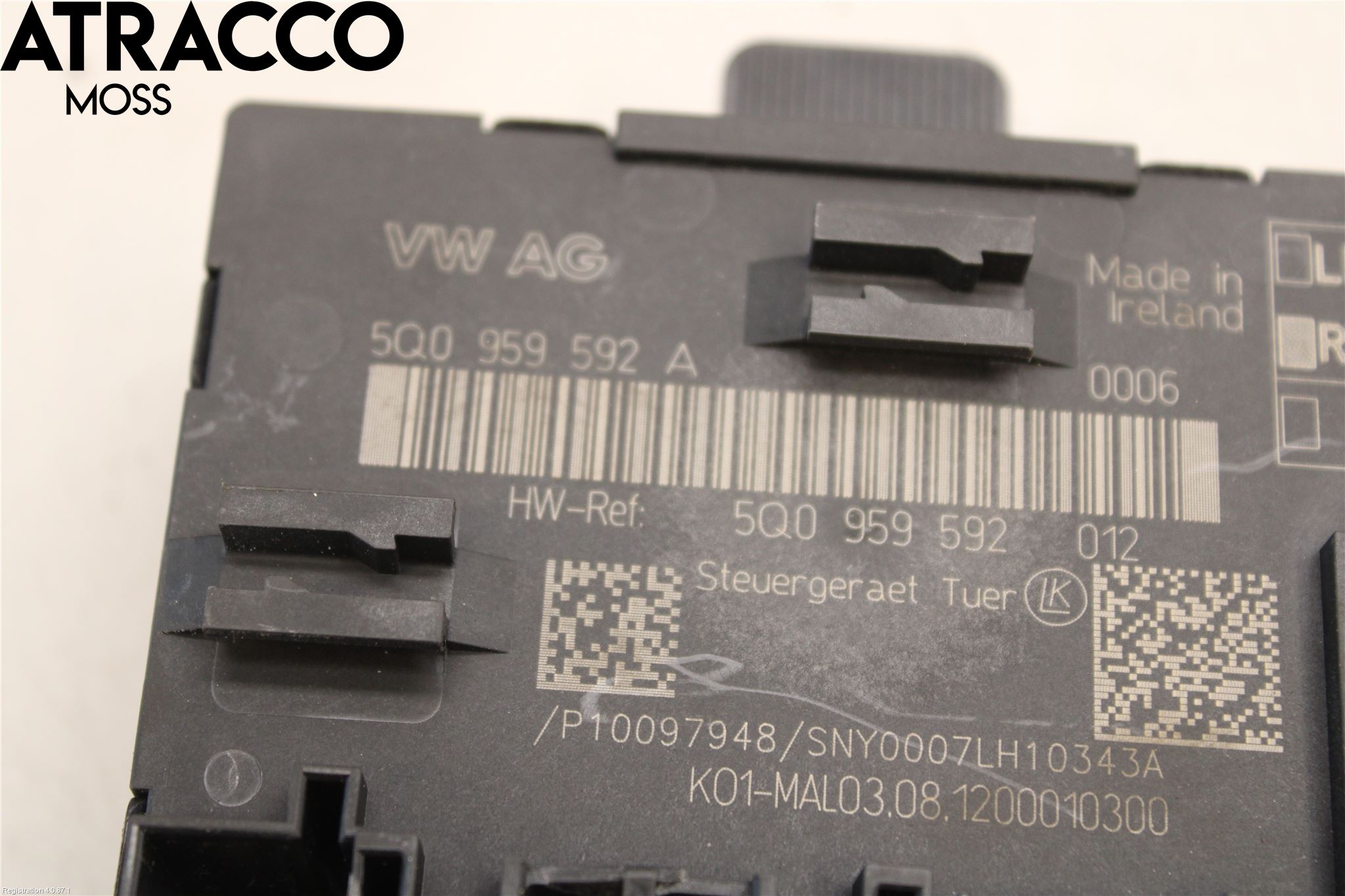 Volkswagen VW GOLF / E-GOLF VII 13-20 Styreenhet Dør