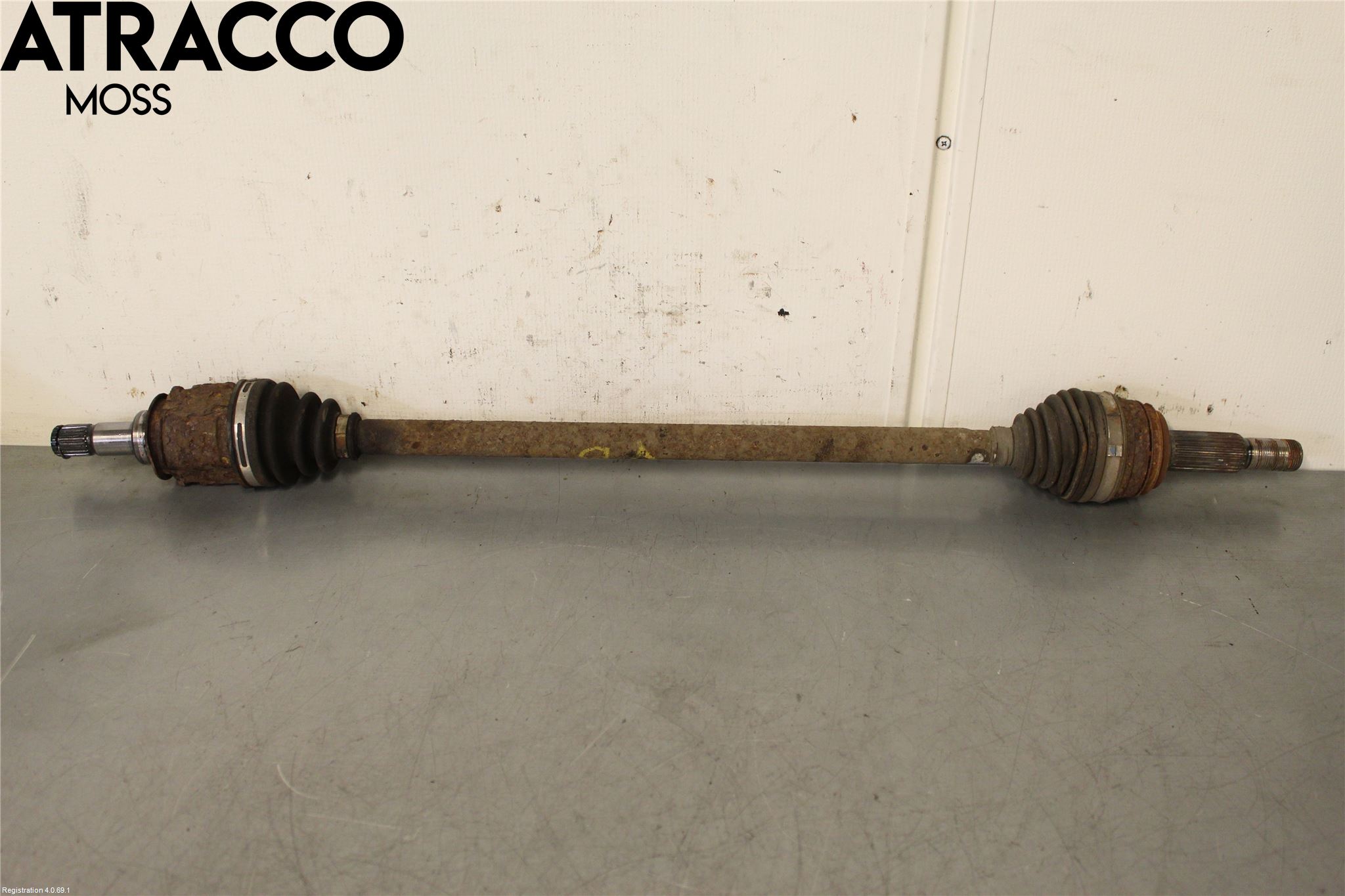 Toyota RAV 4 06-12 Drivaksel Bak Kompl Venstre