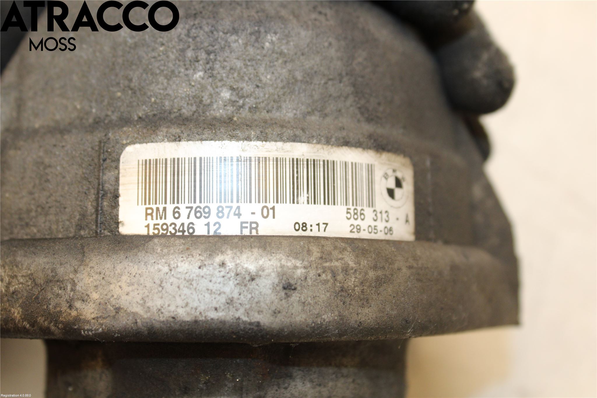 BMW 5 E60/61 Sed/Tou 02-10 Motor Feste Stål-Alu