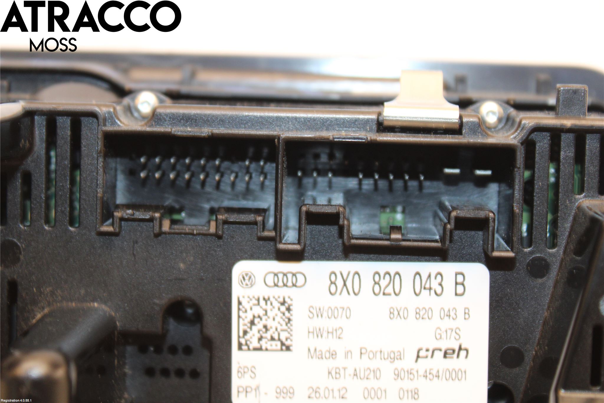 Audi A1/S1 11-18 Varme Ac Betjening-Display