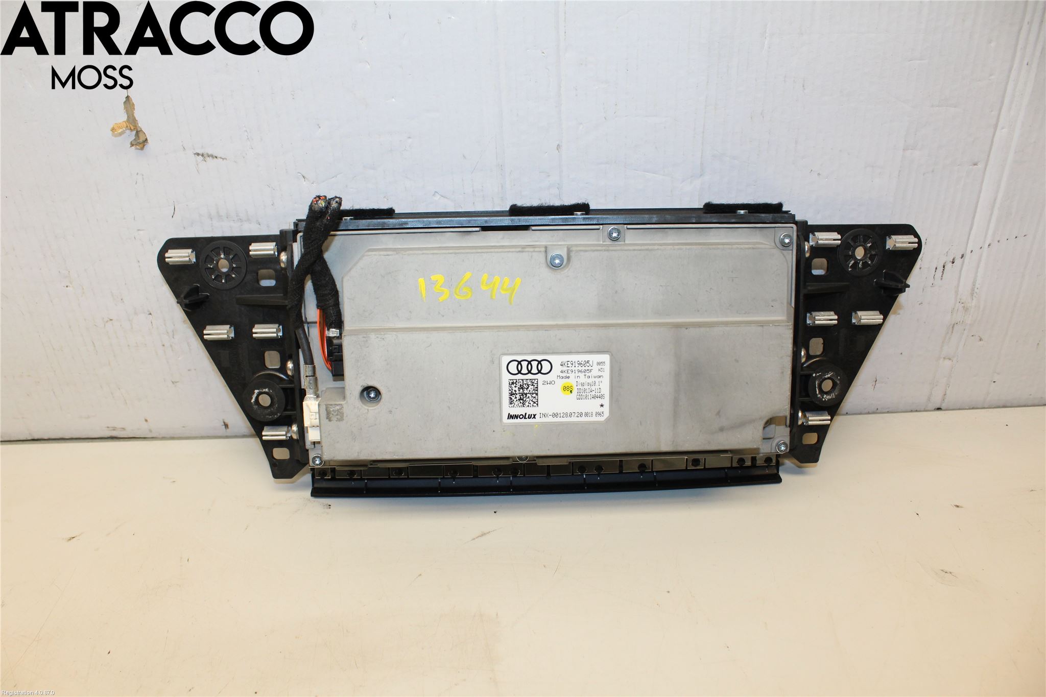Audi E-TRON, S GE 19- Multifunktionsdisplay