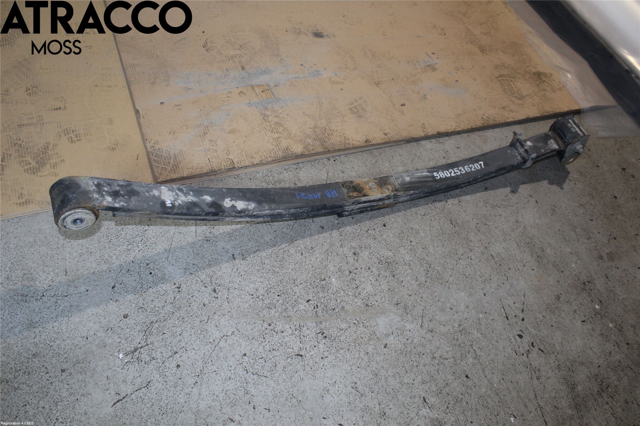 Iveco DAILY 14->> Bladfjærfeste Bak