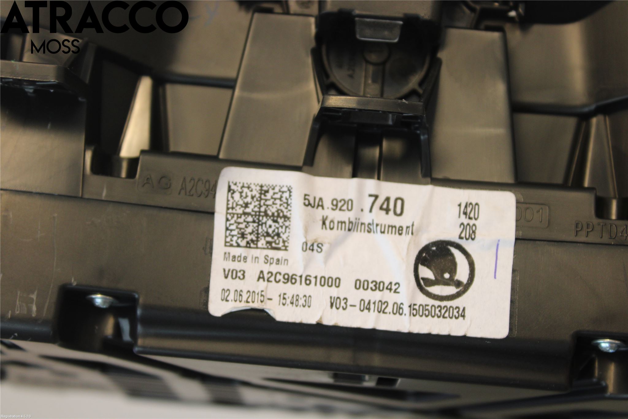 Skoda RAPID Instr Kombinert