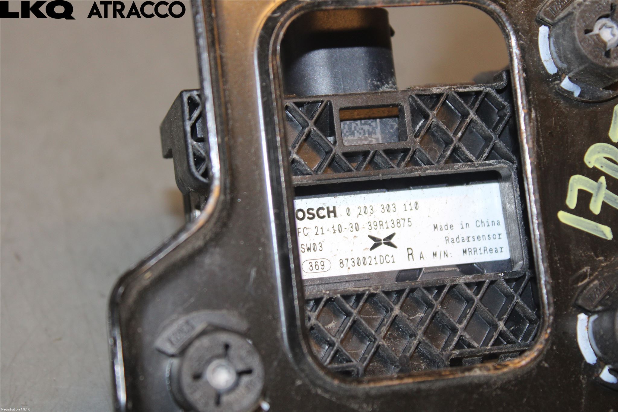XPENG G3 21- Sensor Øvrig