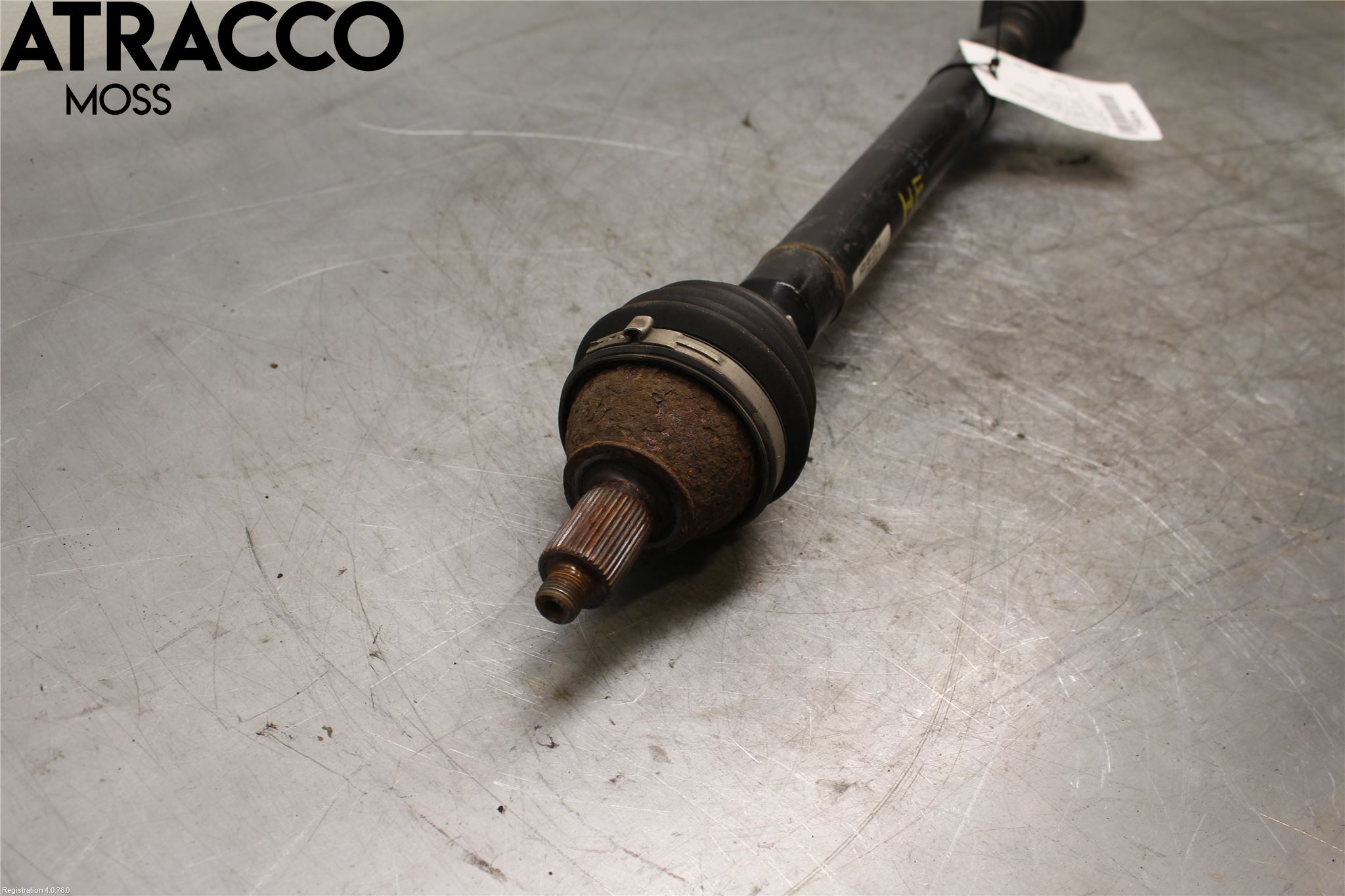 Volkswagen VW POLO 10-17 Drivaksel Foran Kompl Høyre