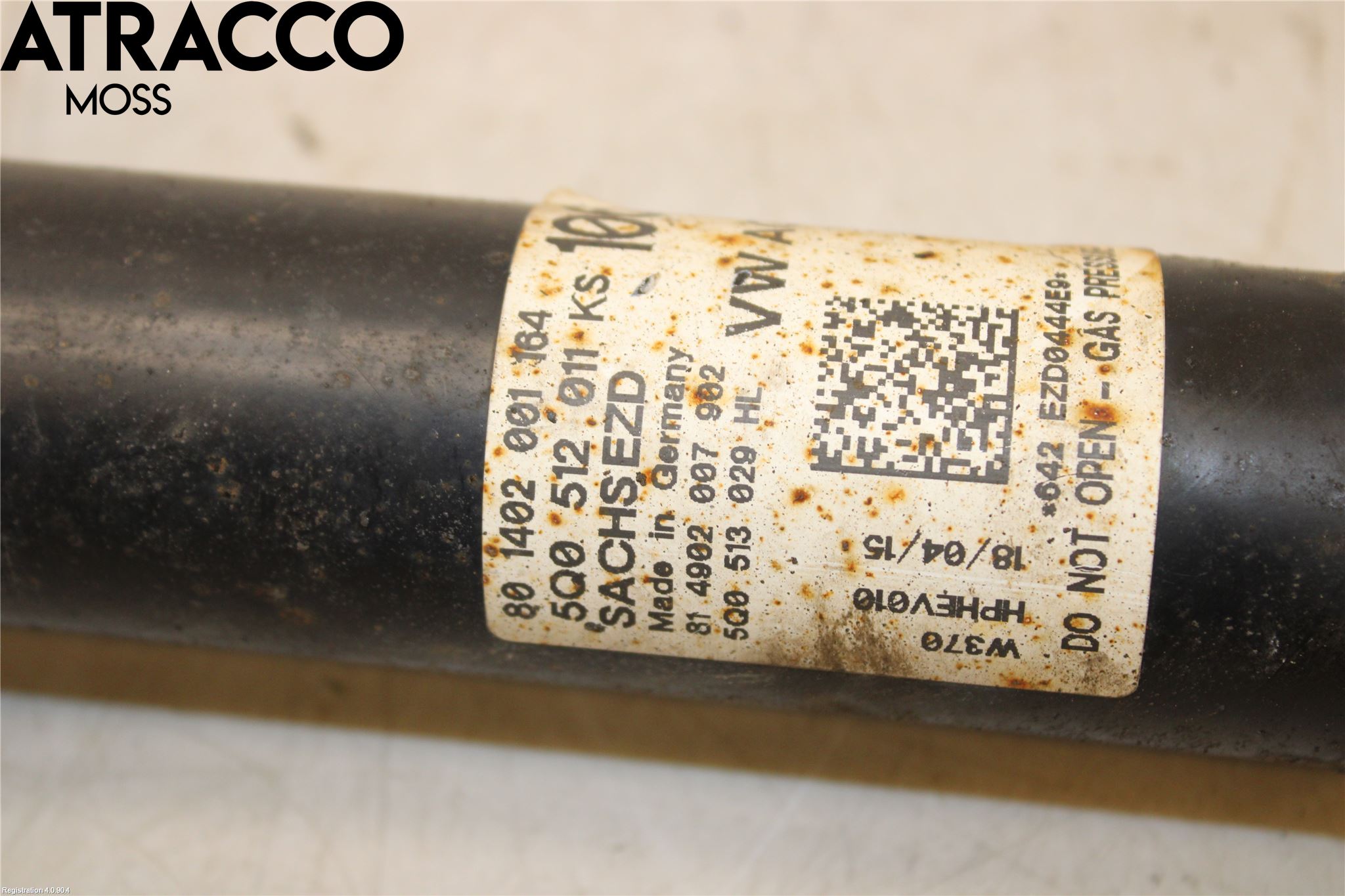 Volkswagen VW GOLF / E-GOLF VII 13-20 Støtdemper Bak