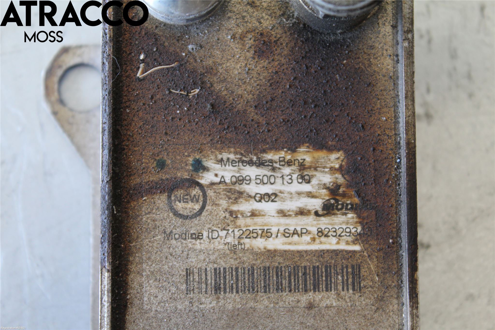 Mercedes-Benz MB C-KLASS (W205) 14-21 Bakaksel Oljekjøler