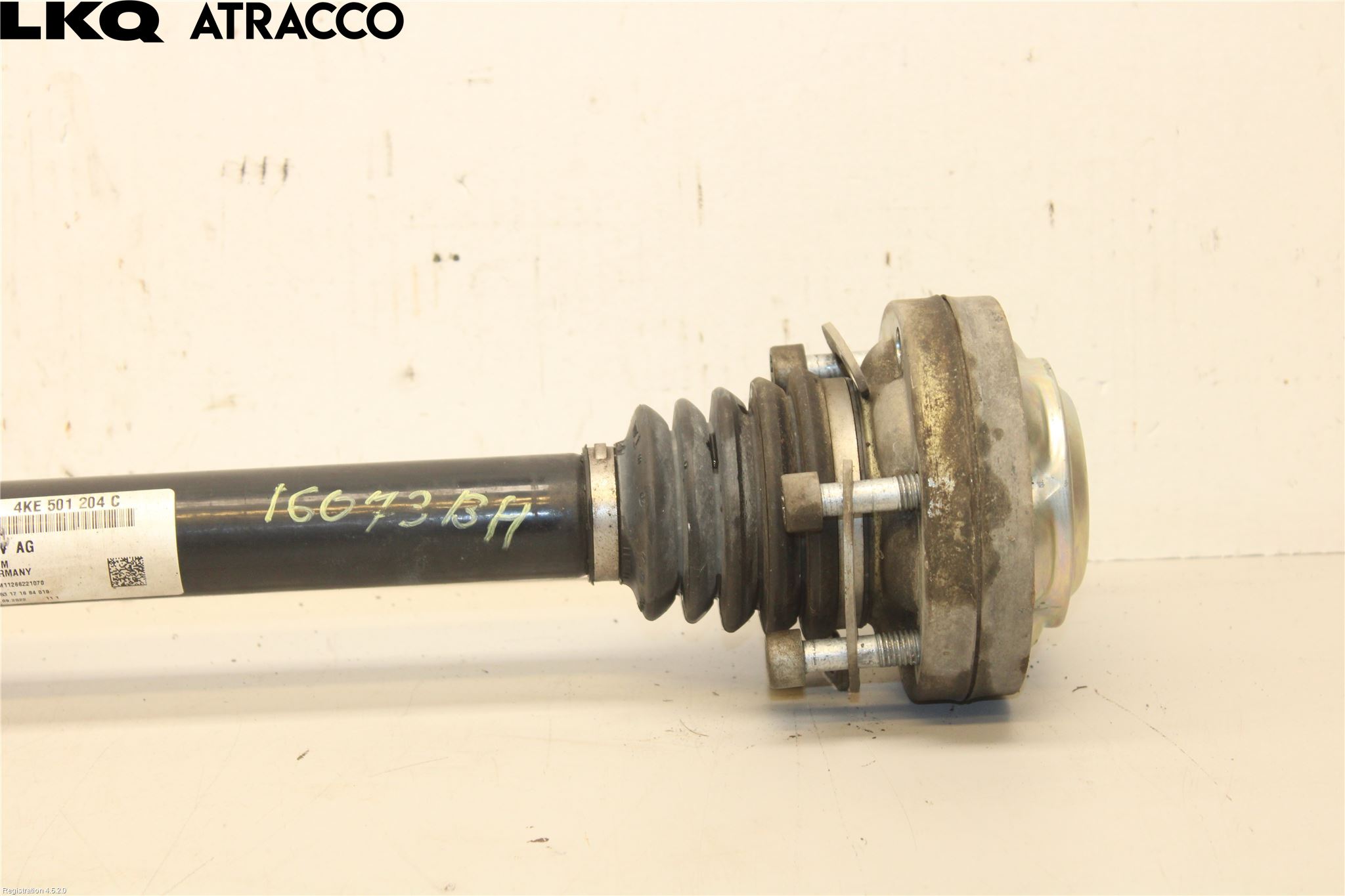 Audi E-TRON, S GE 19- Drivaksel Bak Kompl Høyre