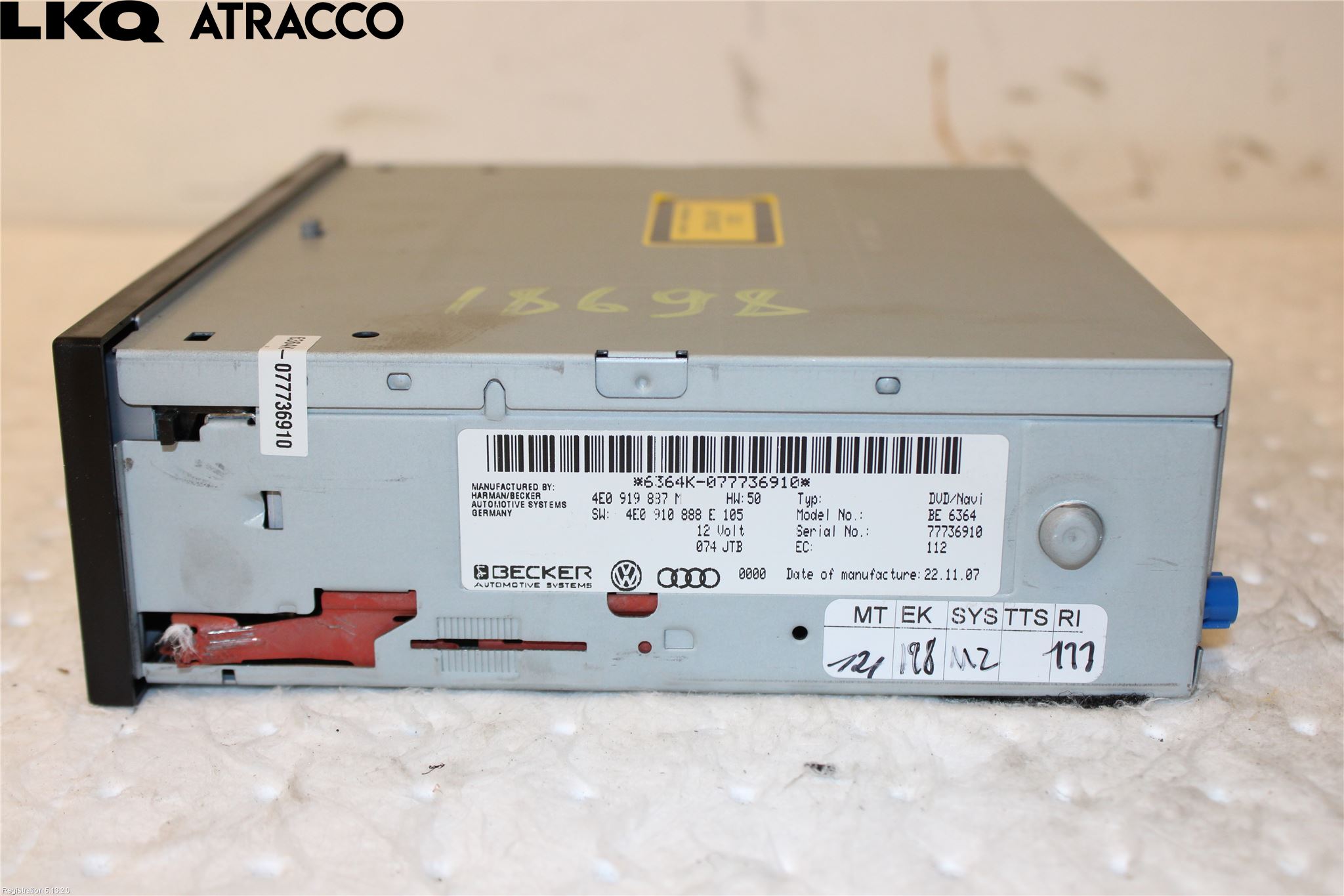 Audi A6/S6     05-11 Gps Navigator
