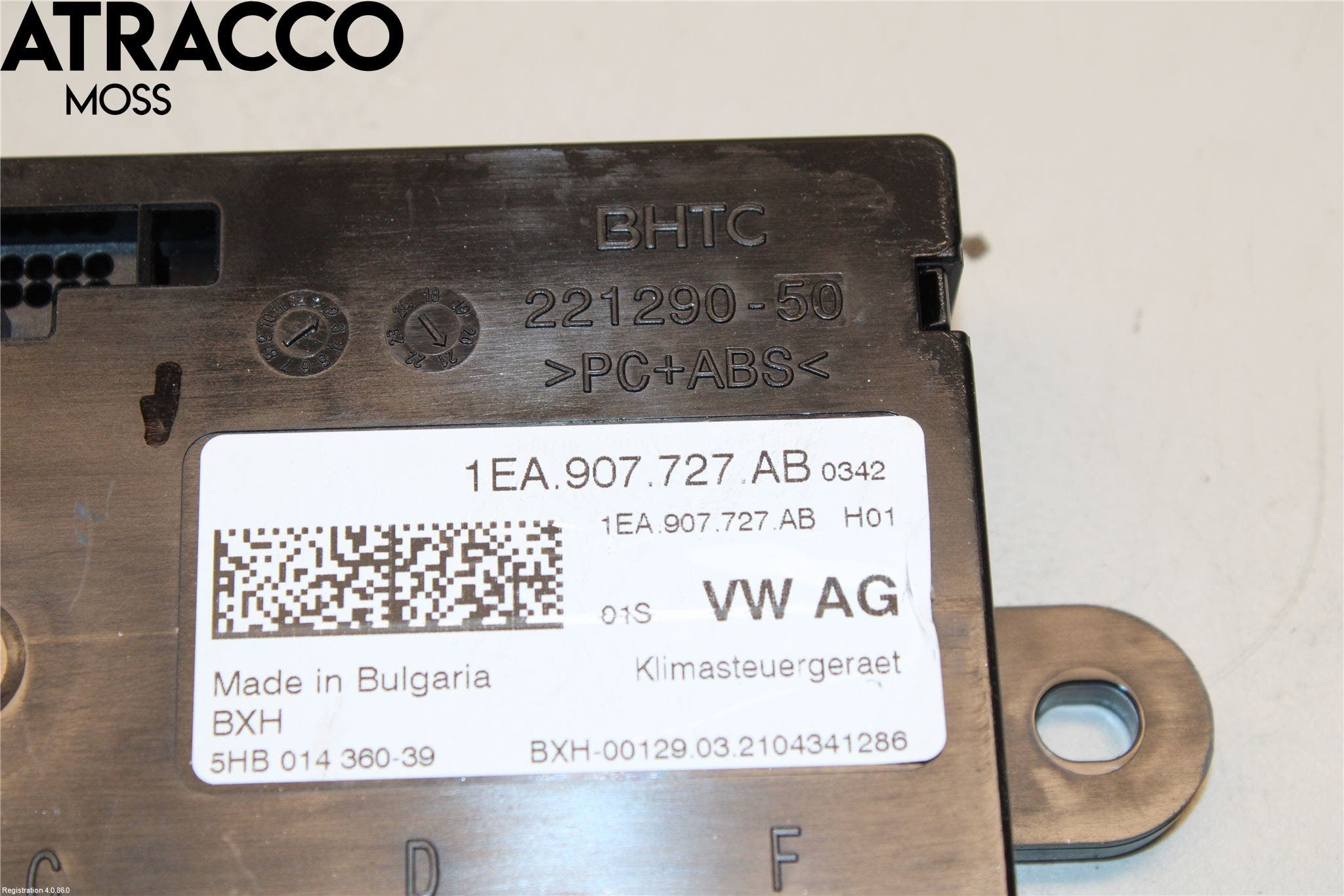 Skoda ENYAQ iV 21- Styreenhet Klima