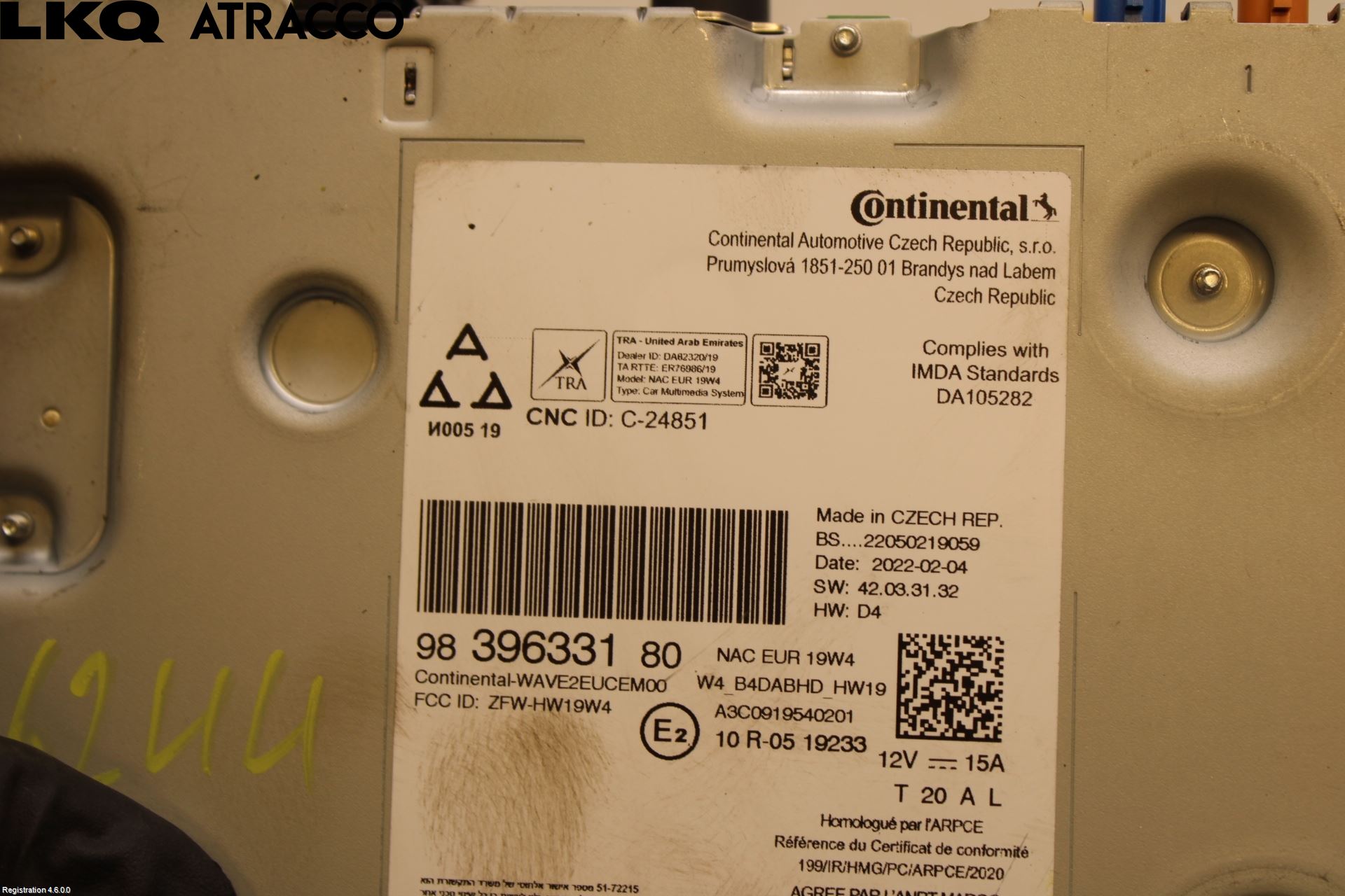 Peugeot 208/E-208 20- Stereo Radio