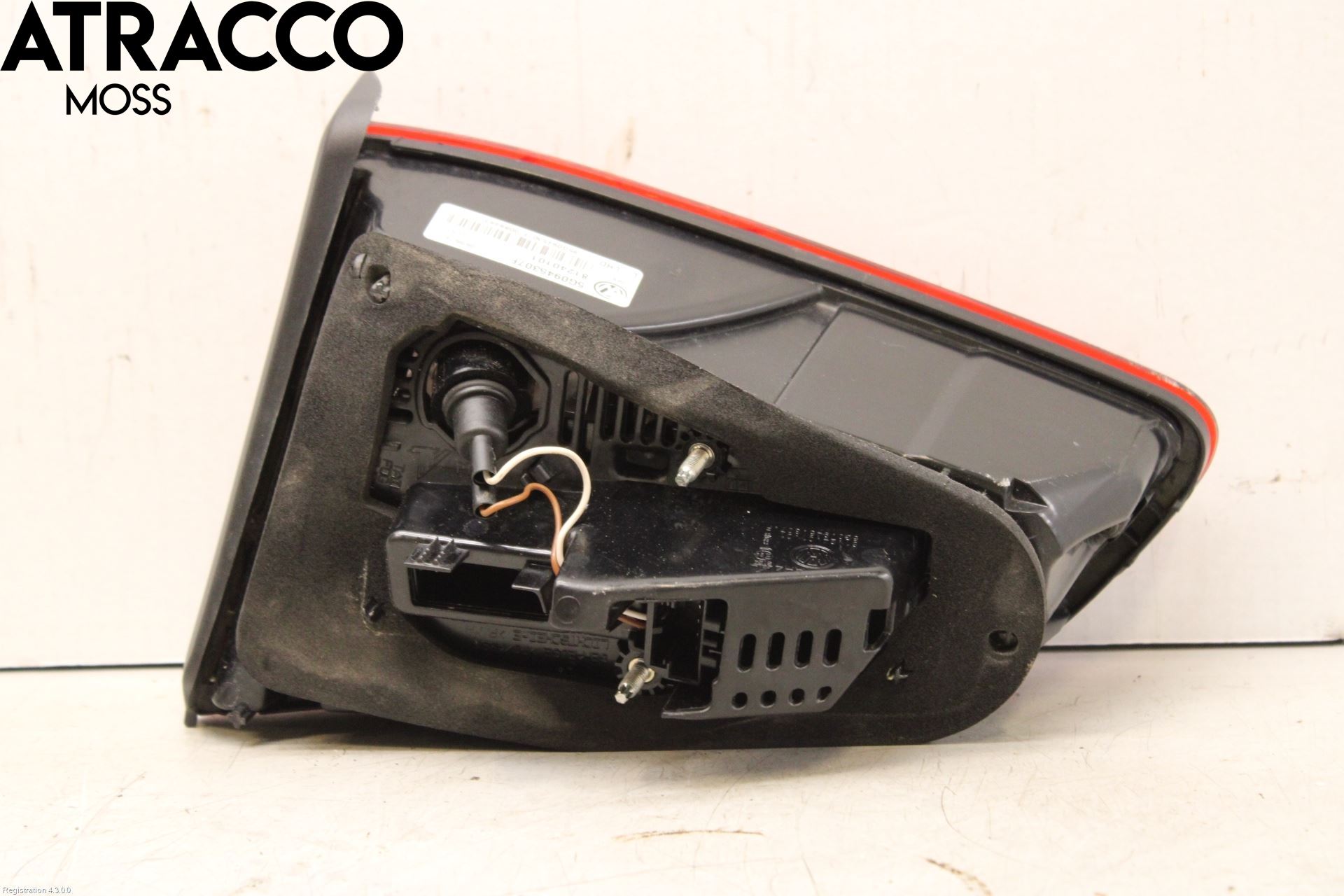 Volkswagen VW GOLF / E-GOLF VII 13-20 Baklykt Venstre  På Luke(Indre