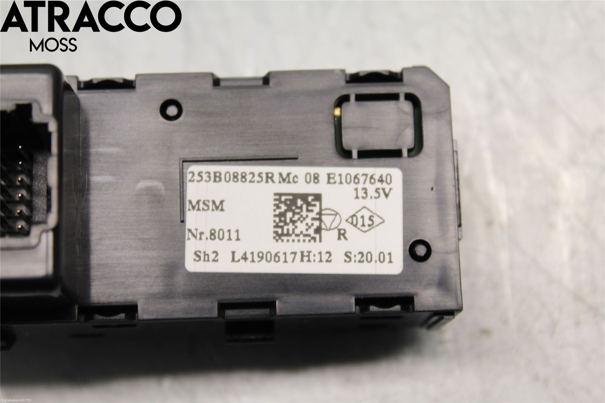 Renault ZOE/E-TECH 13- Bryter Multifunksjon