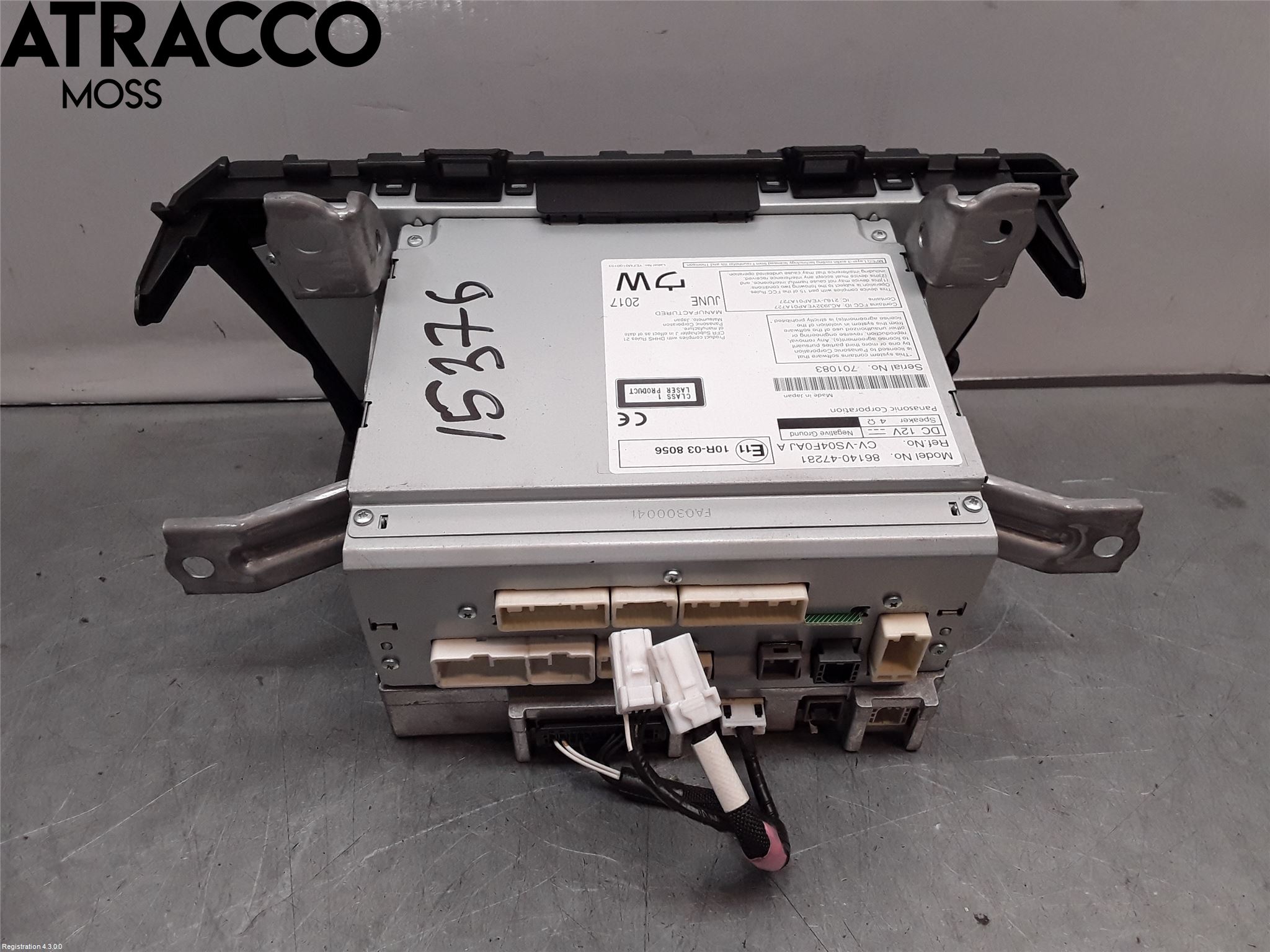 Toyota PRIUS+ ZVW40 12-20 Stereo Radio