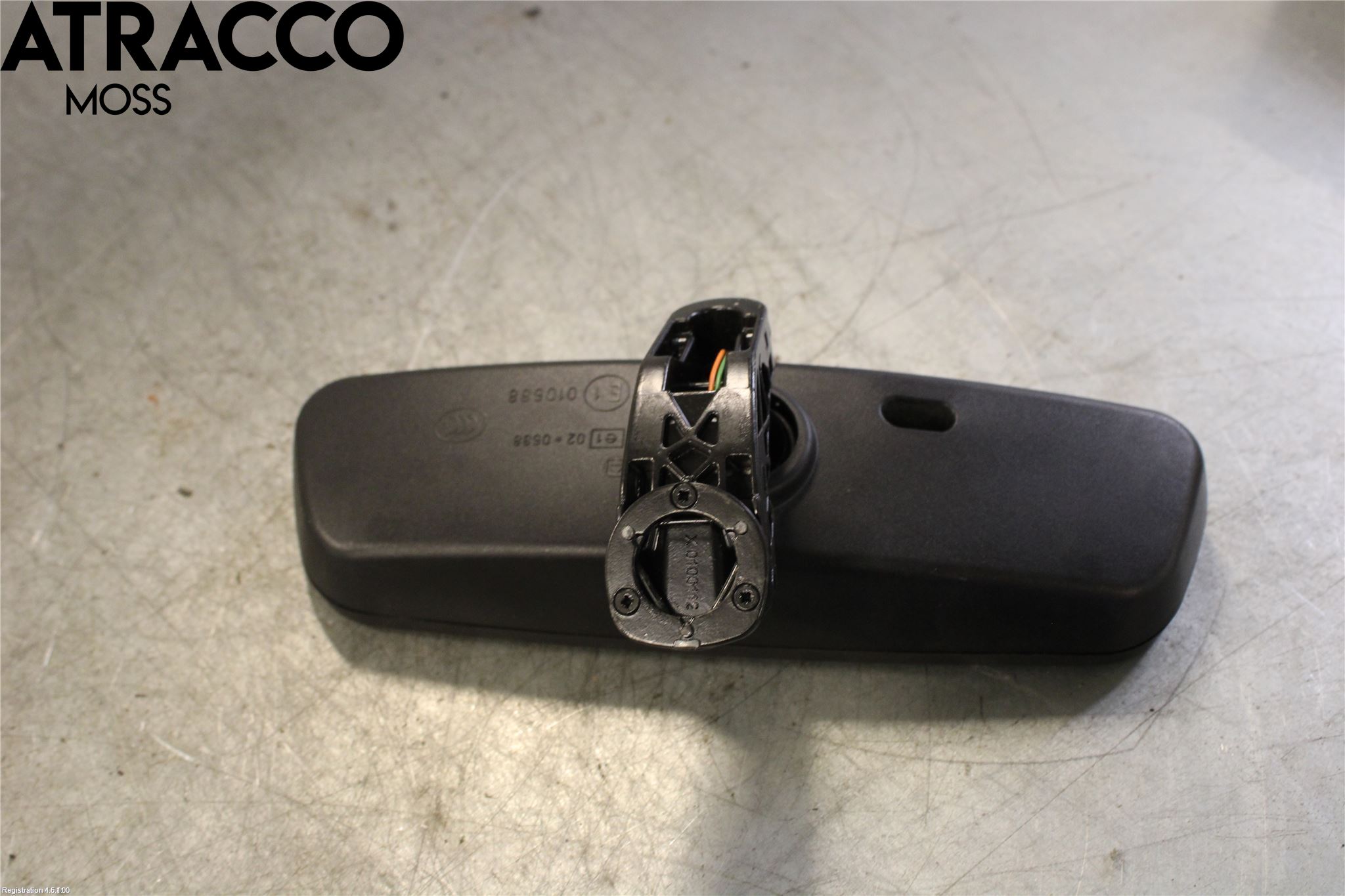 BMW 5 F10/F11/F18 09-17 Speil Innvendig