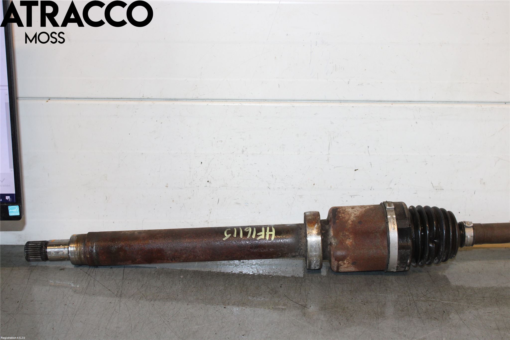 Ford MONDEO 15-22 Drivaksel Foran Kompl Høyre