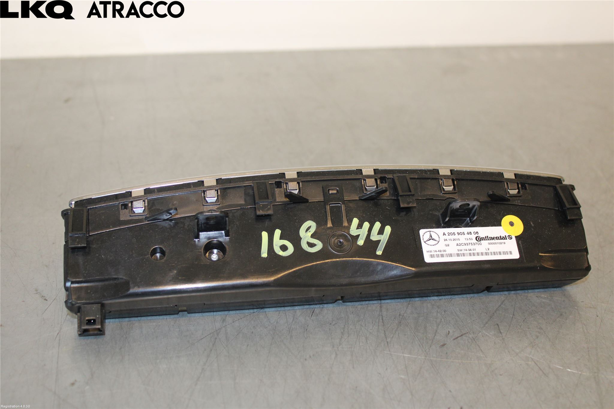 Mercedes-Benz MB C-KLASS (W205) 14-21 Varme Ac Betjening-Display