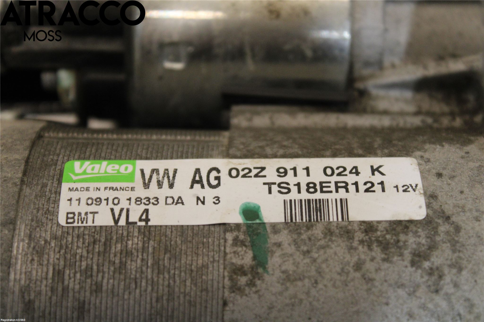 Volkswagen VW CADDY 11-15 Startmotor Diesel