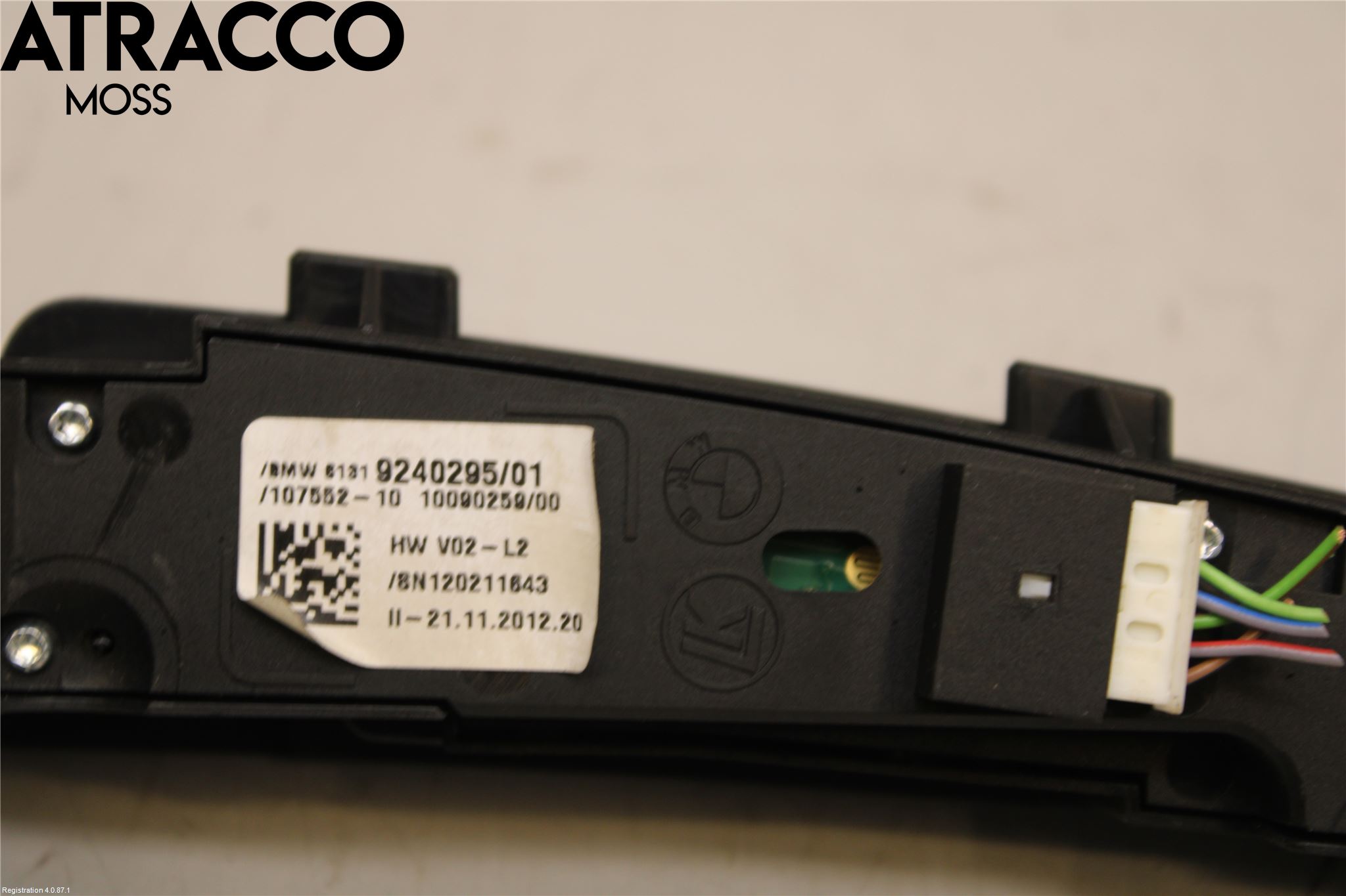 BMW X3 F25 10-17 Strömställare Parkeringshjälp