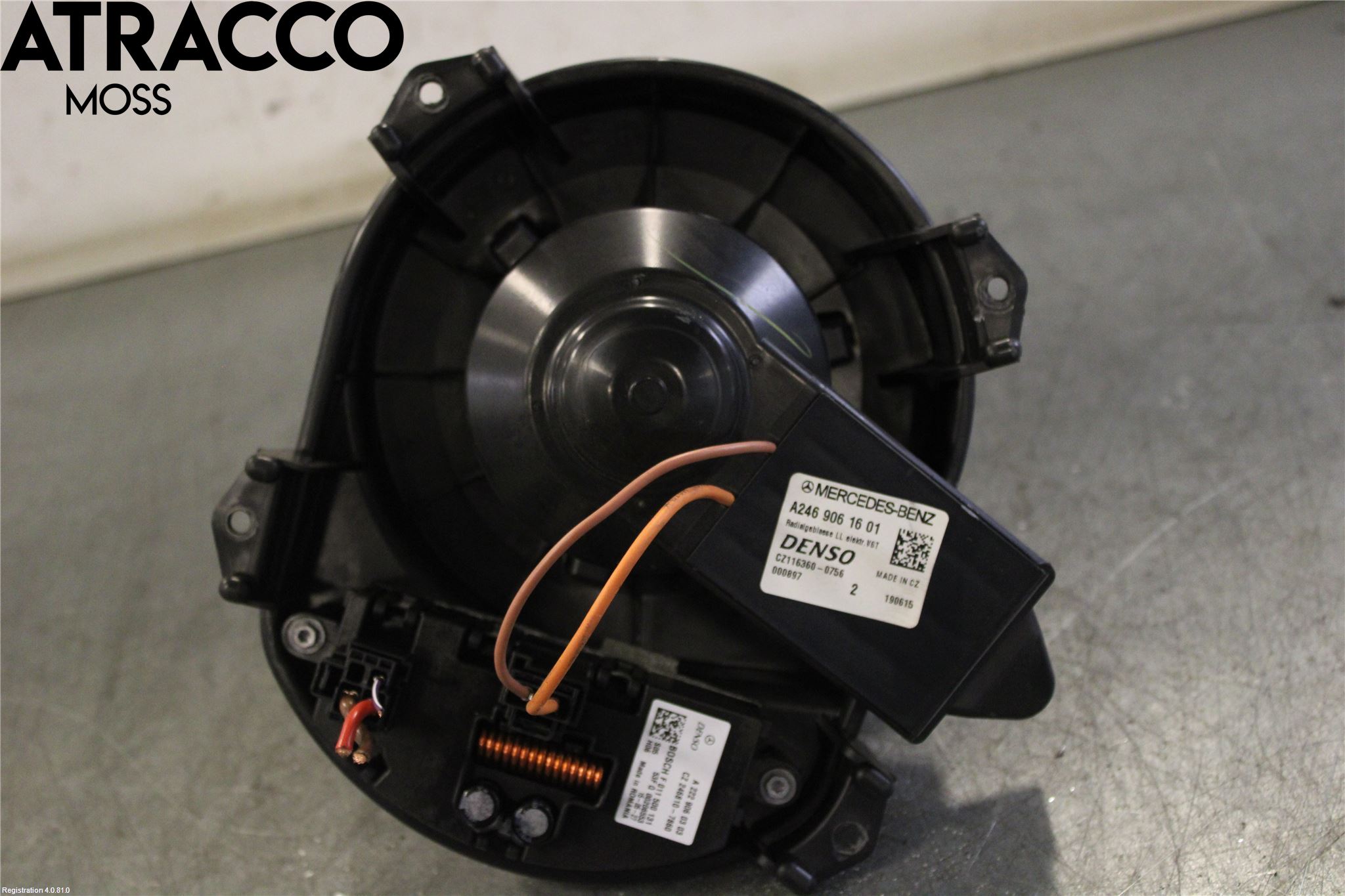 Mercedes-Benz MB B-KLASS (W246/W242) 12-19 Varmeapparat Viftemotor
