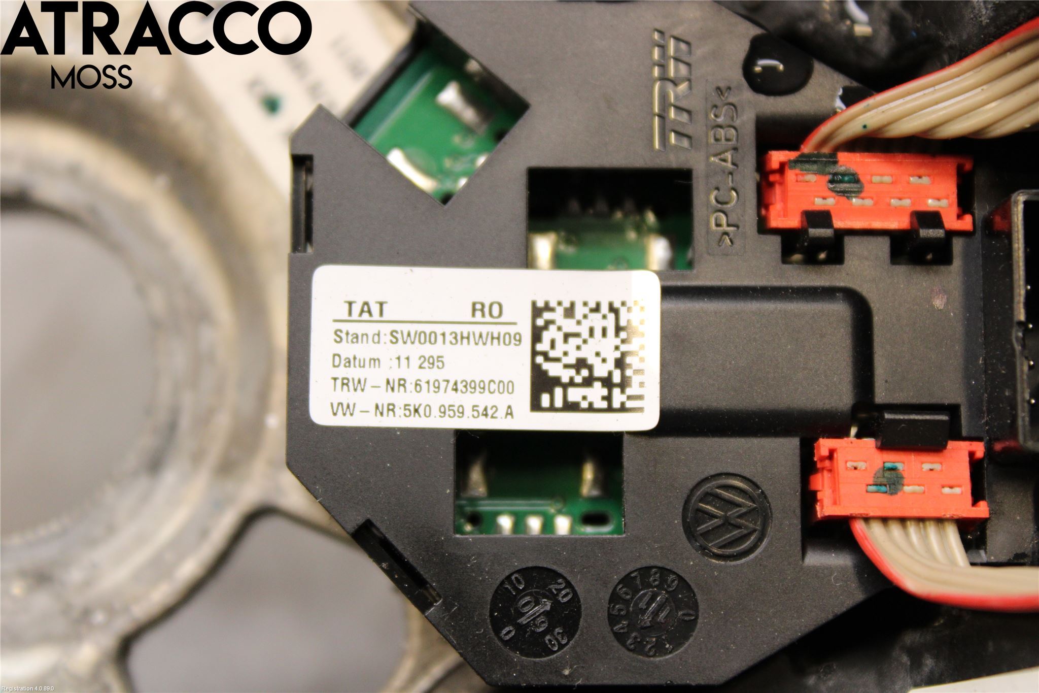 Volkswagen VW TOURAN 10-15 Ratt