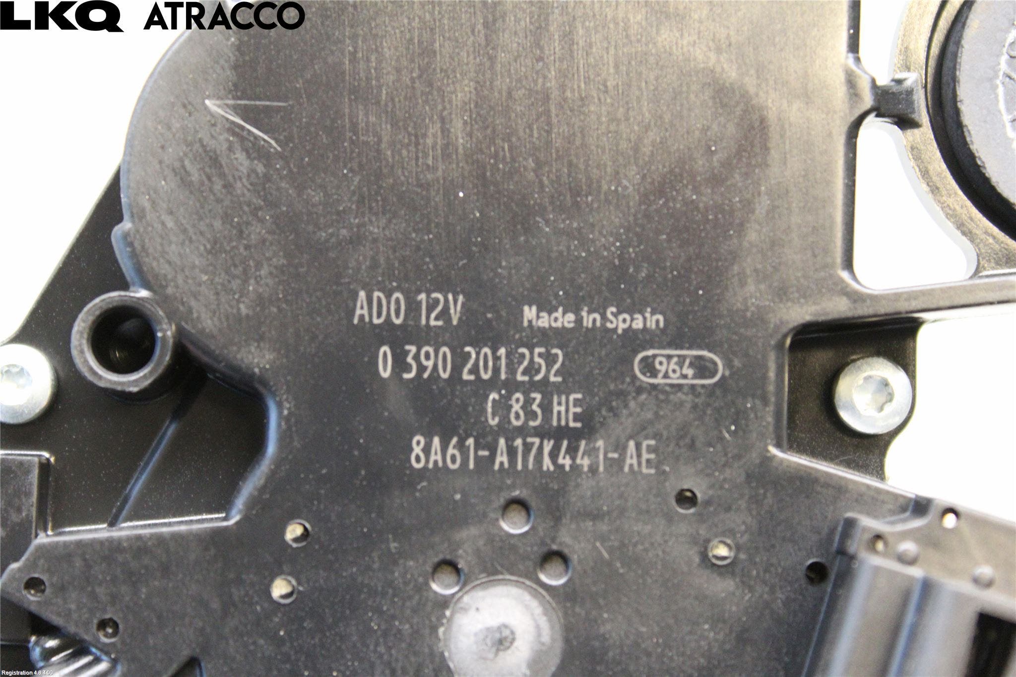 Ford FIESTA 13-17 Viskermotor Bakluke