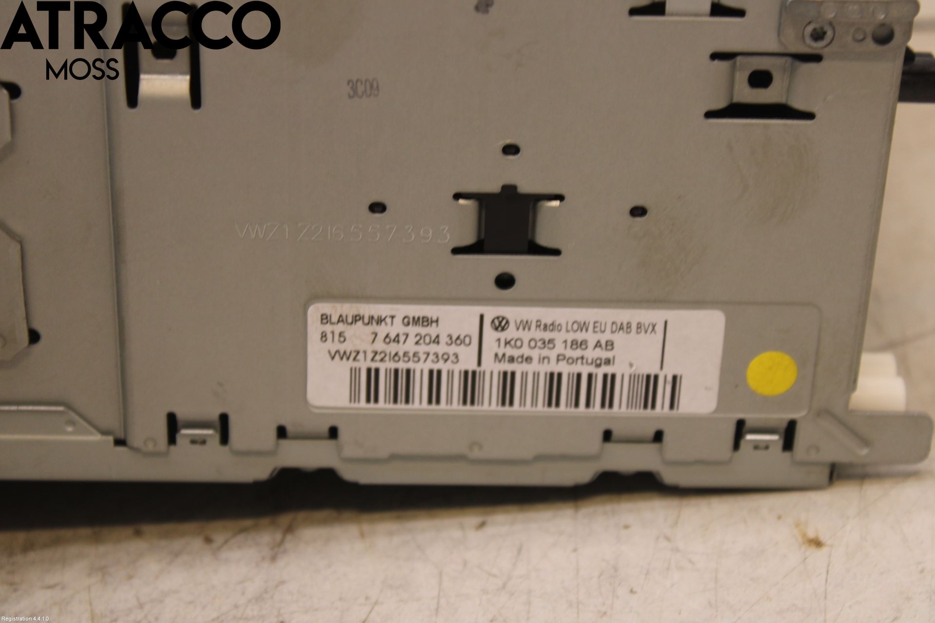 Volkswagen VW GOLF VI 09-13 Stereo Radio Med Cd