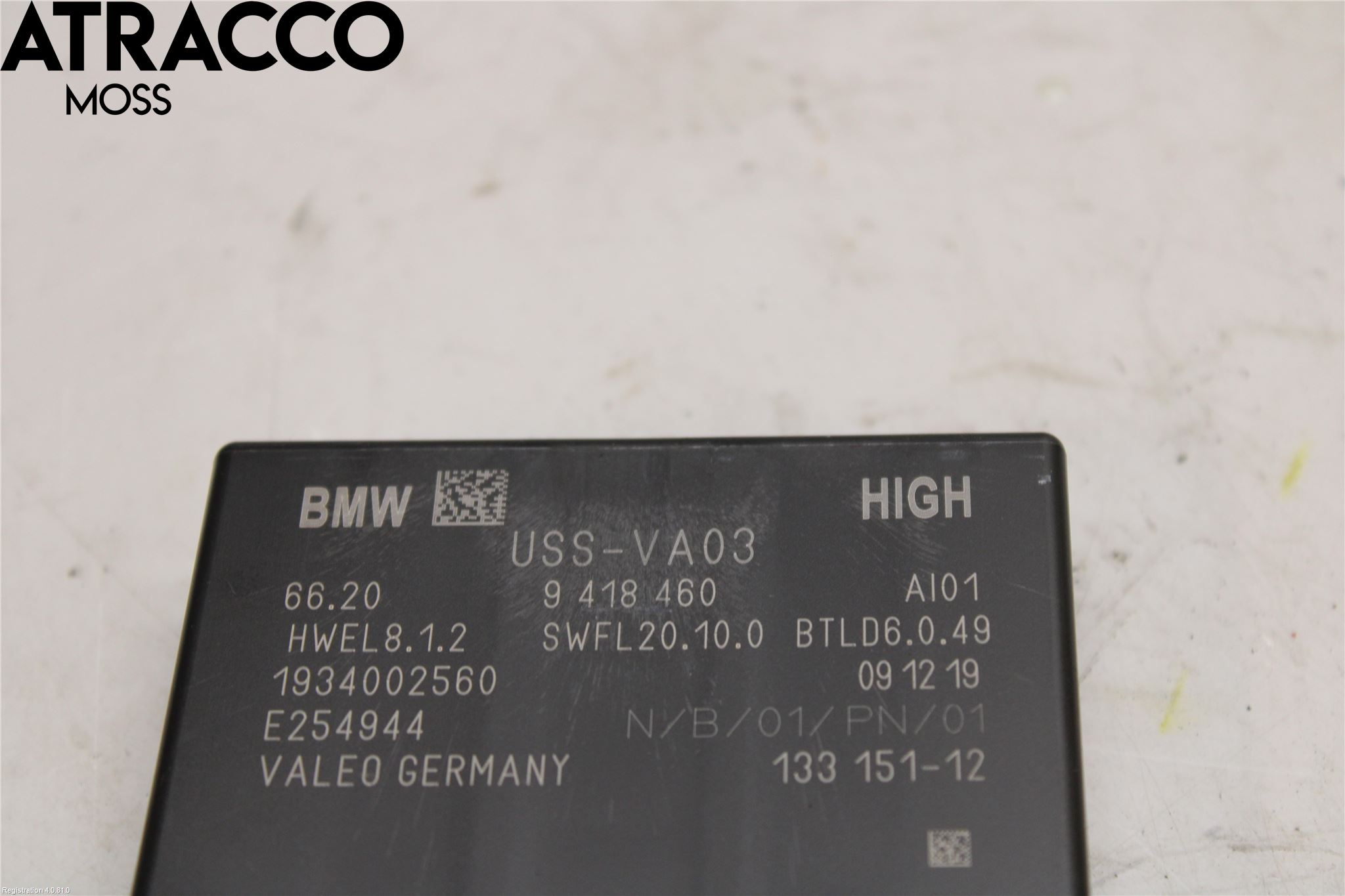 BMW X3 G01 18- Styreenhet Parkering