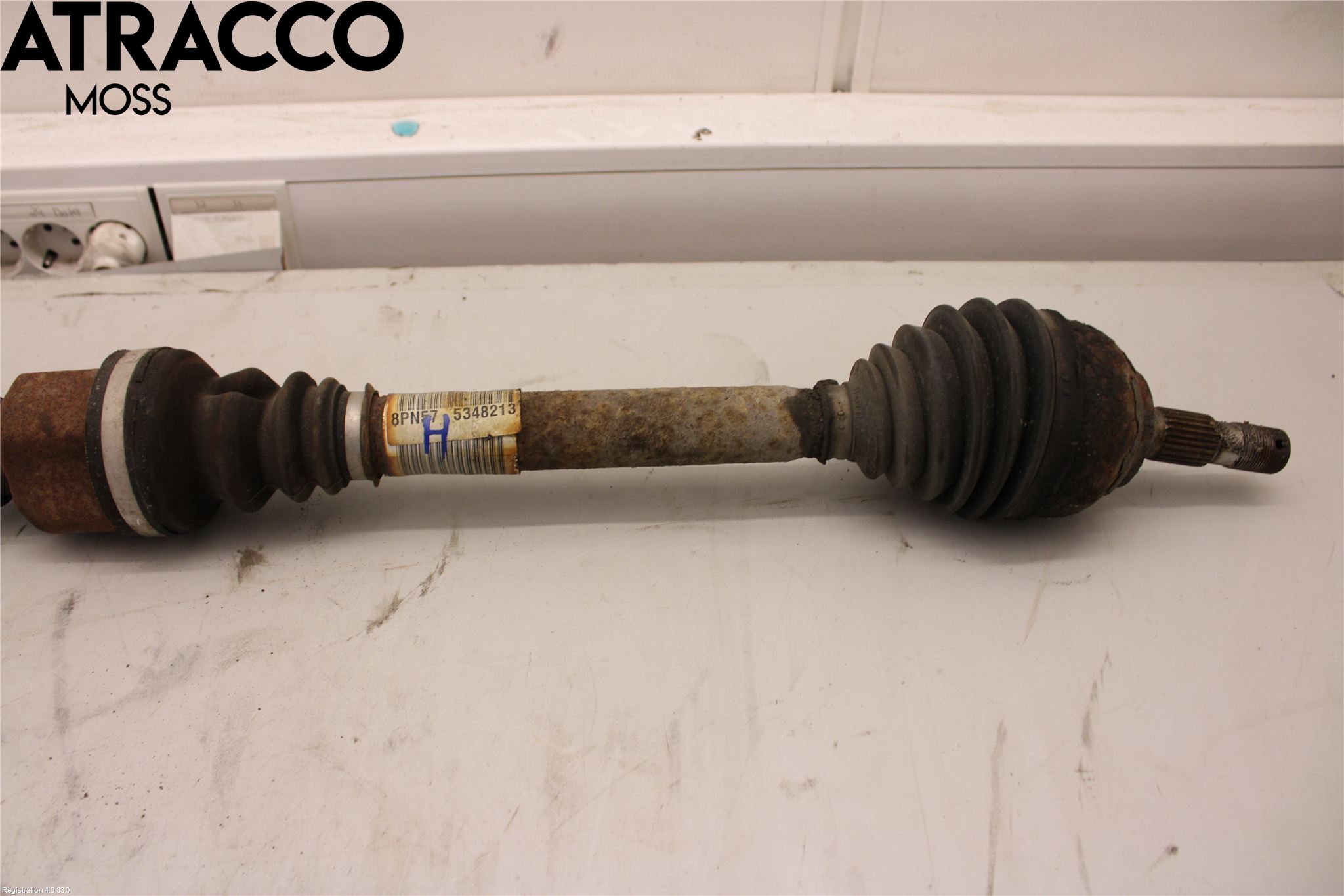 Peugeot 3008 09-16 Drivaksel Foran Kompl Høyre