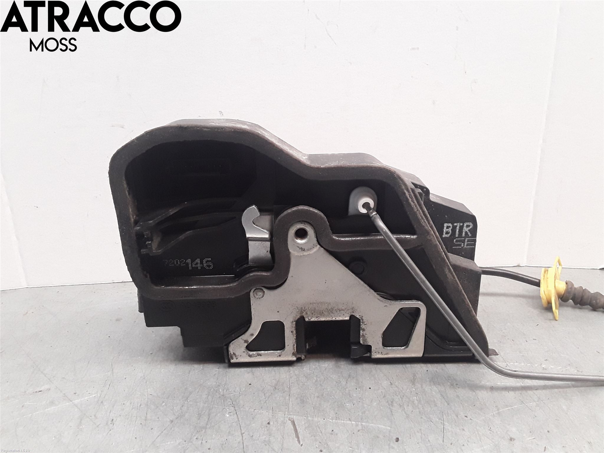 BMW 5 E60/61 Sed/Tou 02-10 Dørlås - Låsekasse