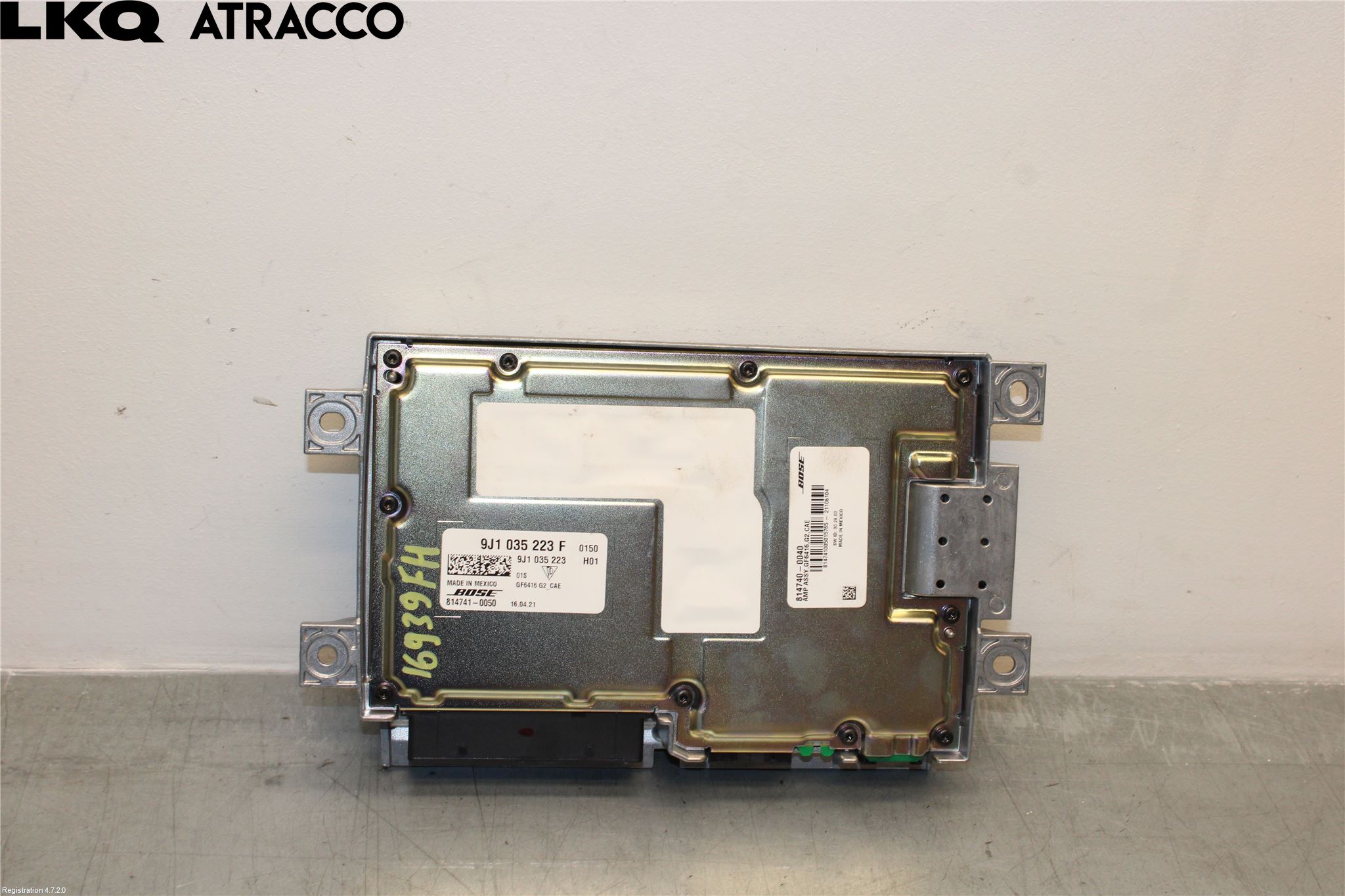 Porsche TAYCAN 20- Stereo Forsterker