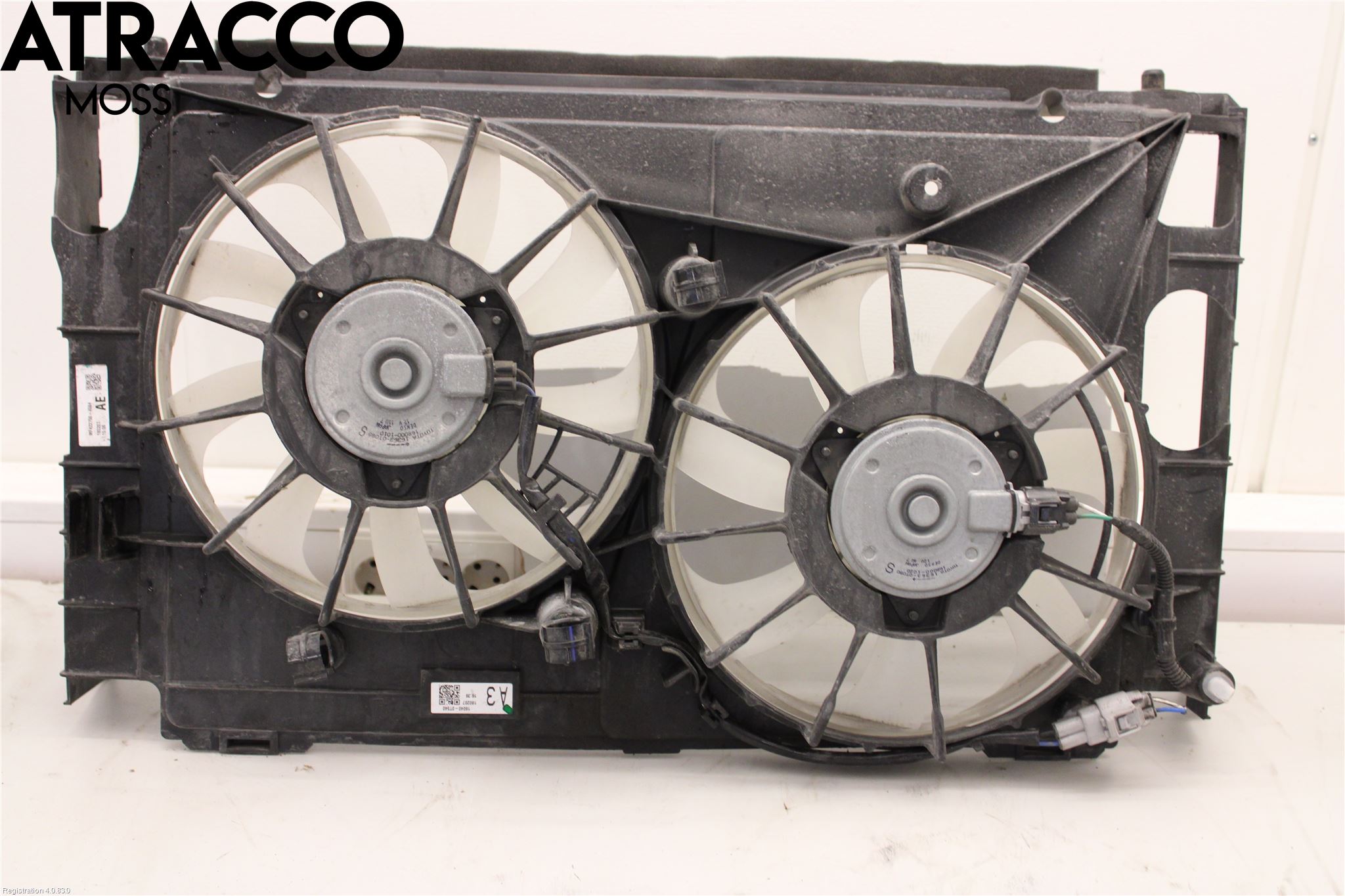 Toyota AURIS 13-19 Kjølevifte Elektrisk