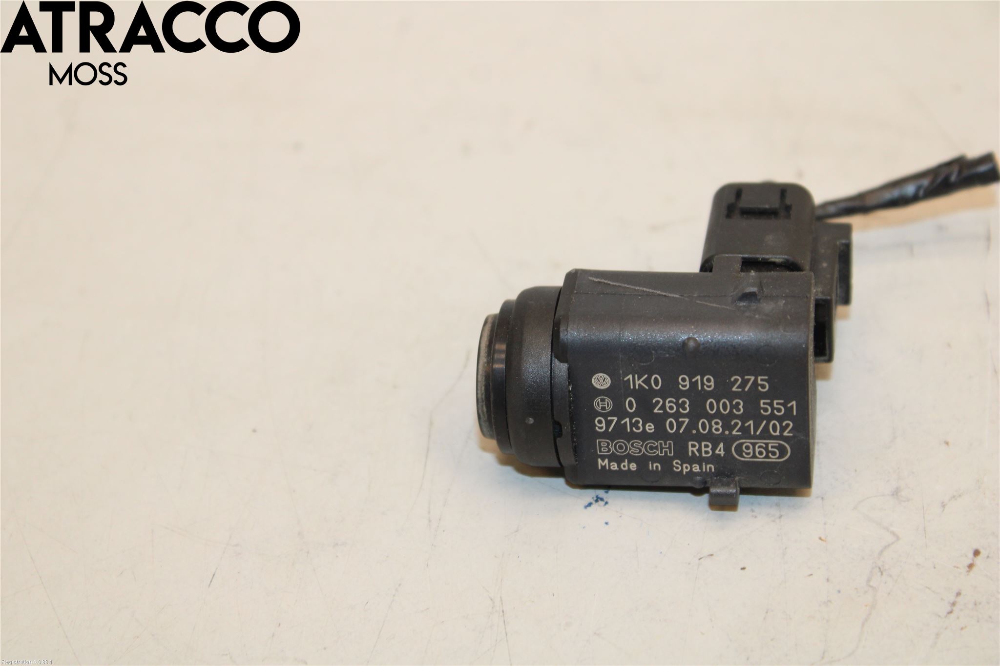 Volkswagen VW GOLF PLUS/CROSS GOLF 04-14 Sensor Ryggesensor