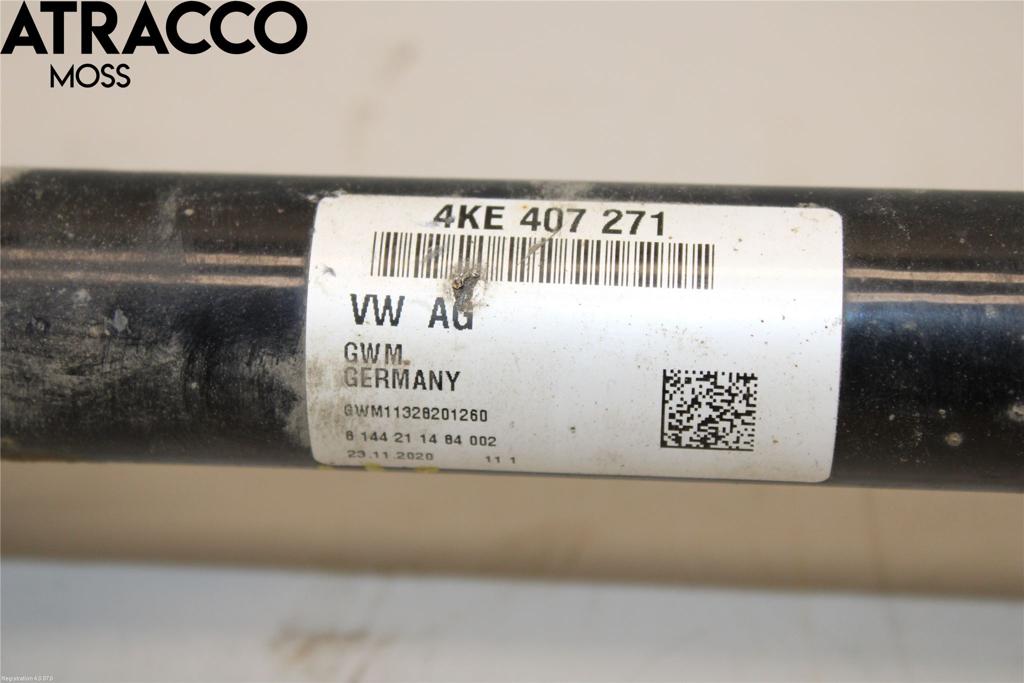 Audi E-TRON, S GE 19- Drivaksel Foran Kompl Høyre