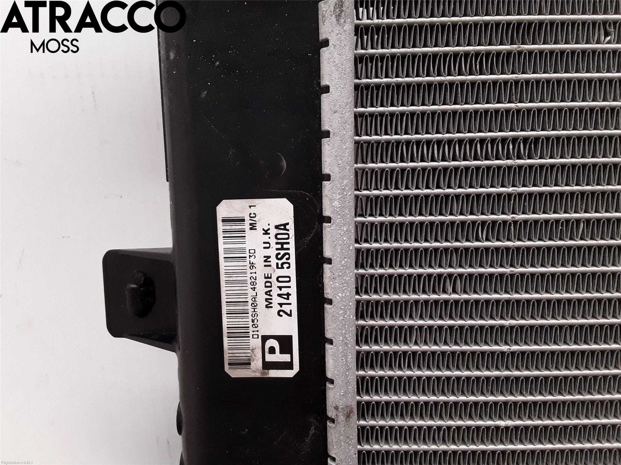 Nissan LEAF 18- Varme Ac Kondenser-Kjøler