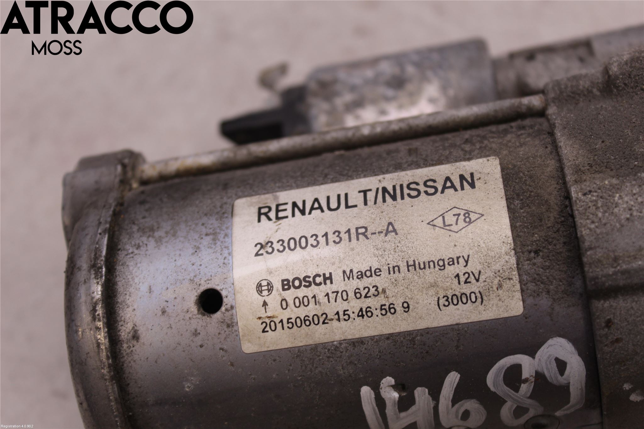 Nissan X-TRAIL 14-21 Startmotor Diesel