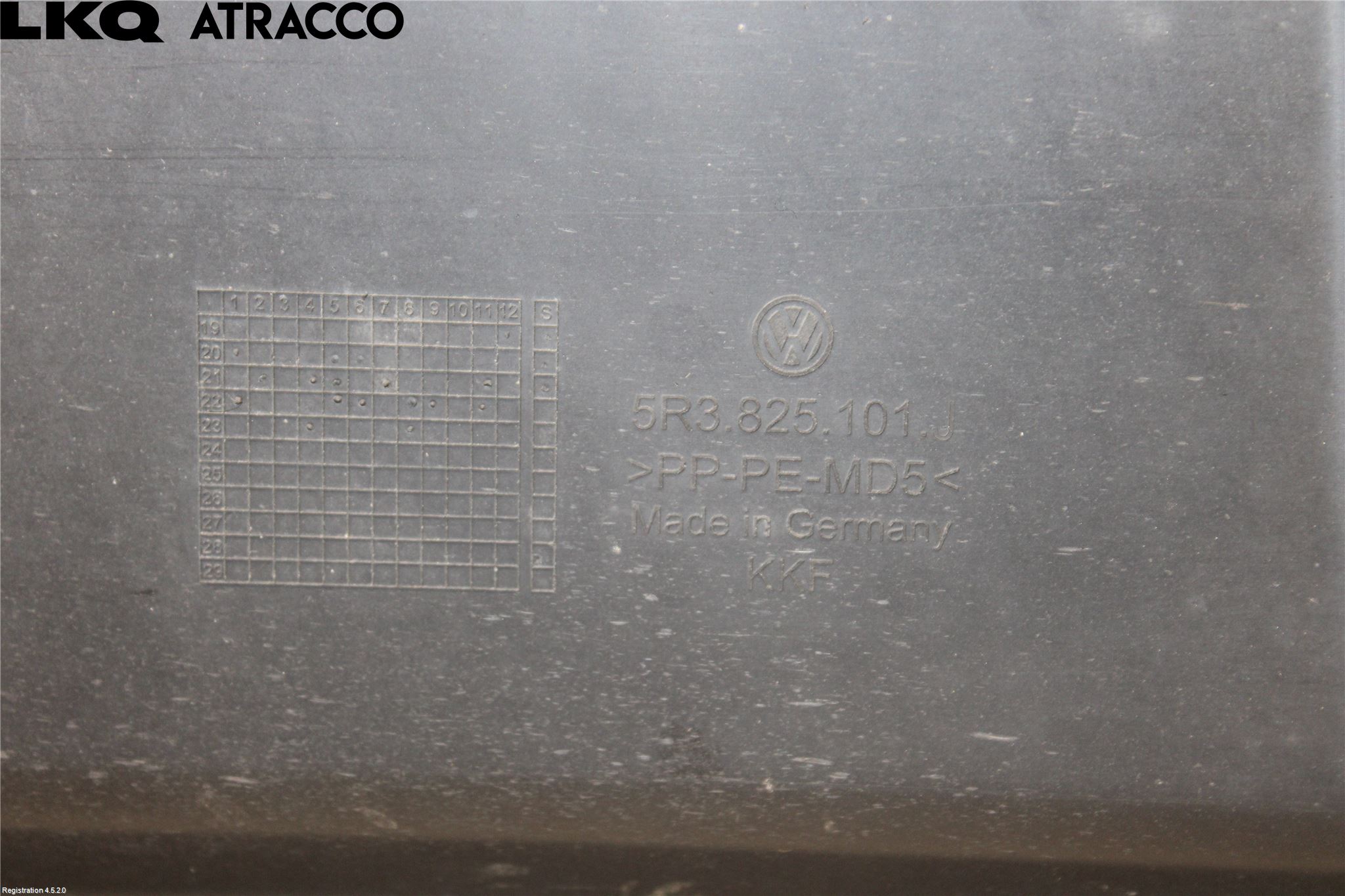 Volkswagen VW CADDY 21- Bunnplate U Motor-Gear-Dørk