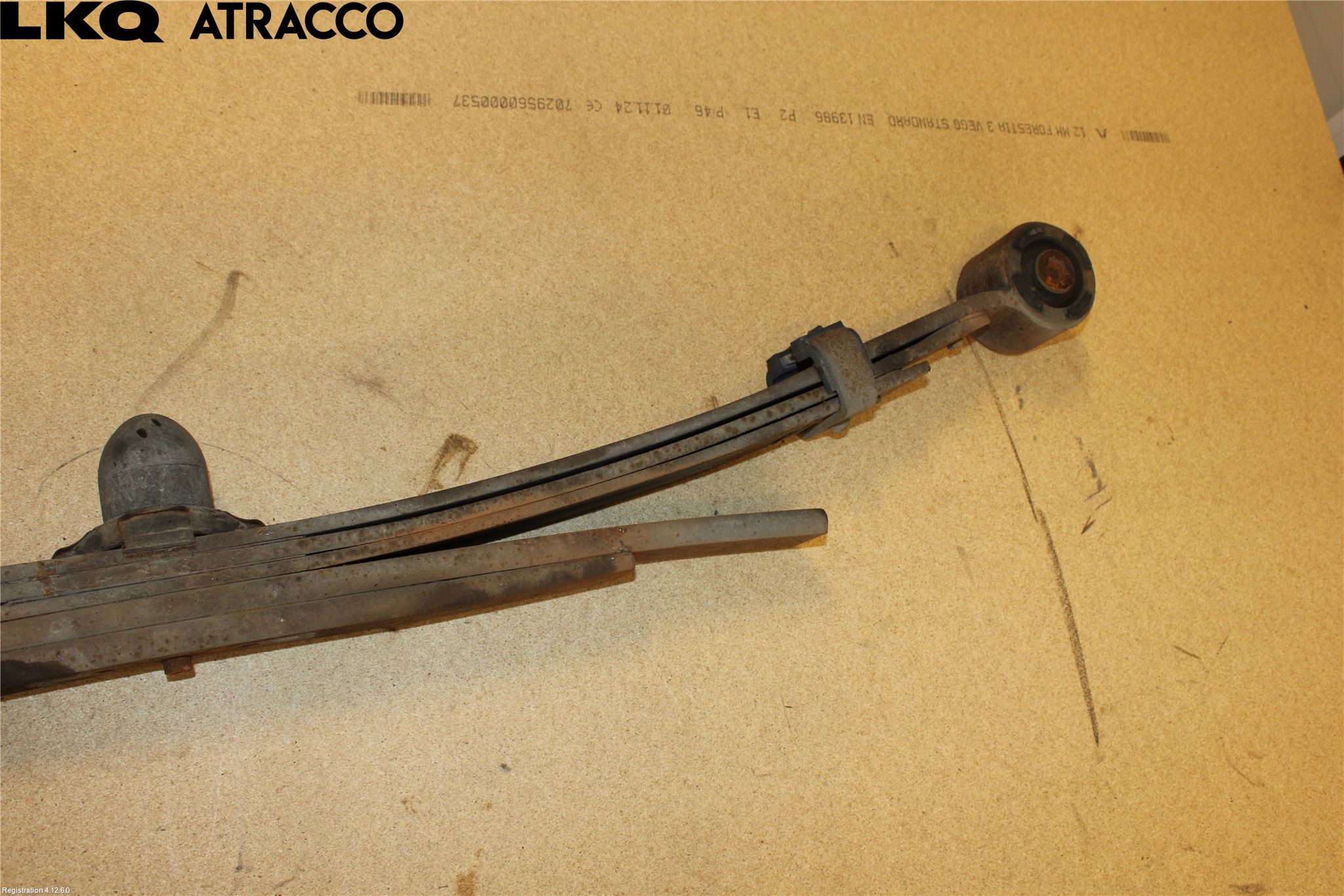 Ford RANGER EU 12-23 Fjær Bak Blad